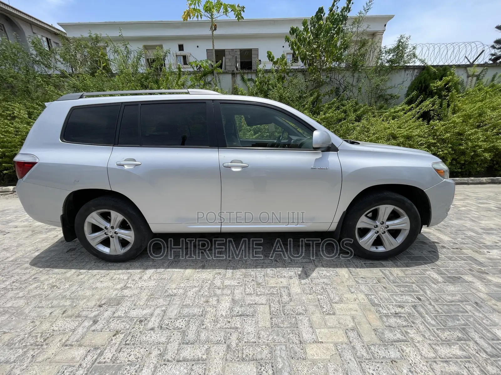 Toyota Highlander Sport 2008 Silver