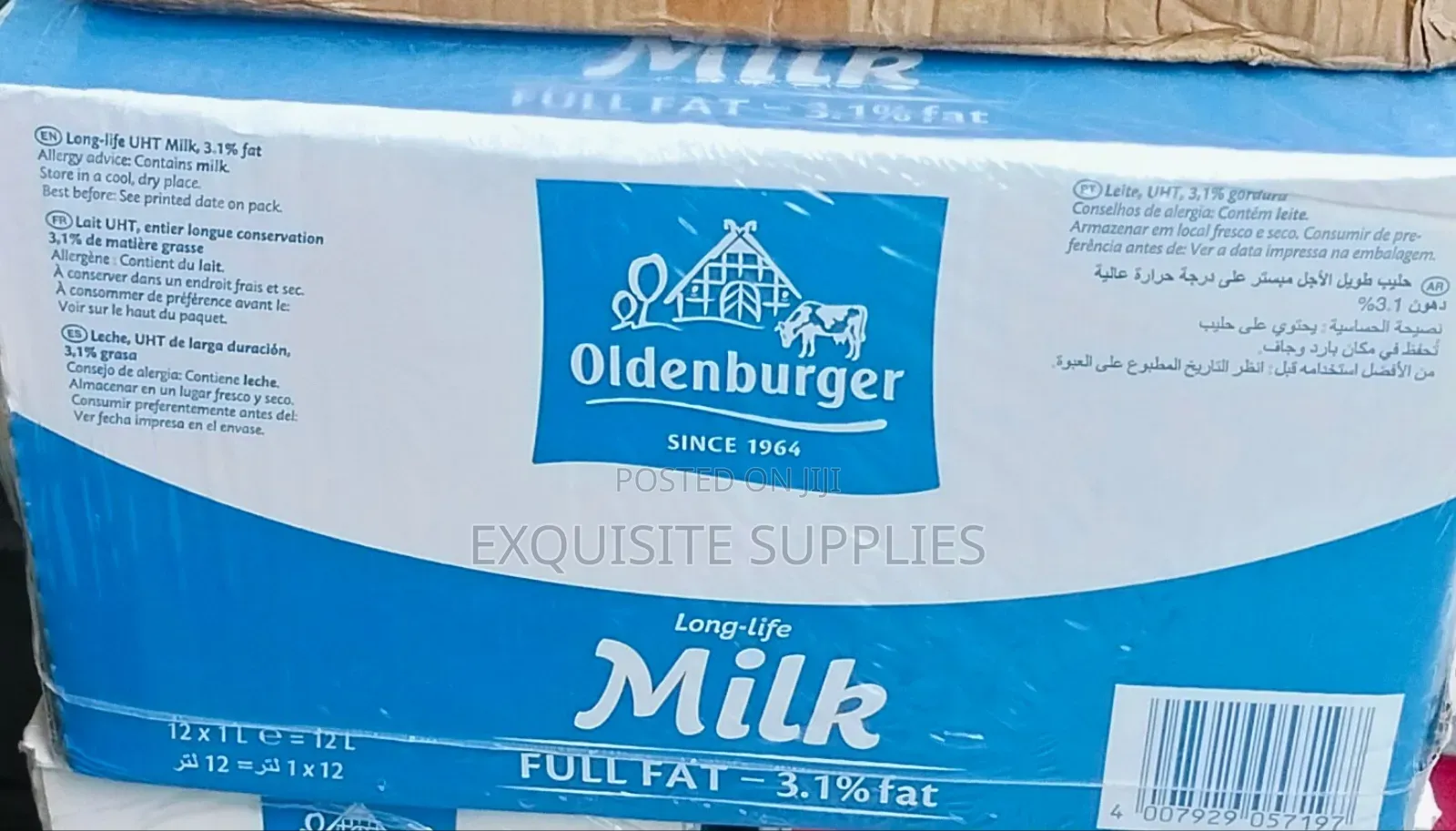 Oldenburger Full Fat Milk