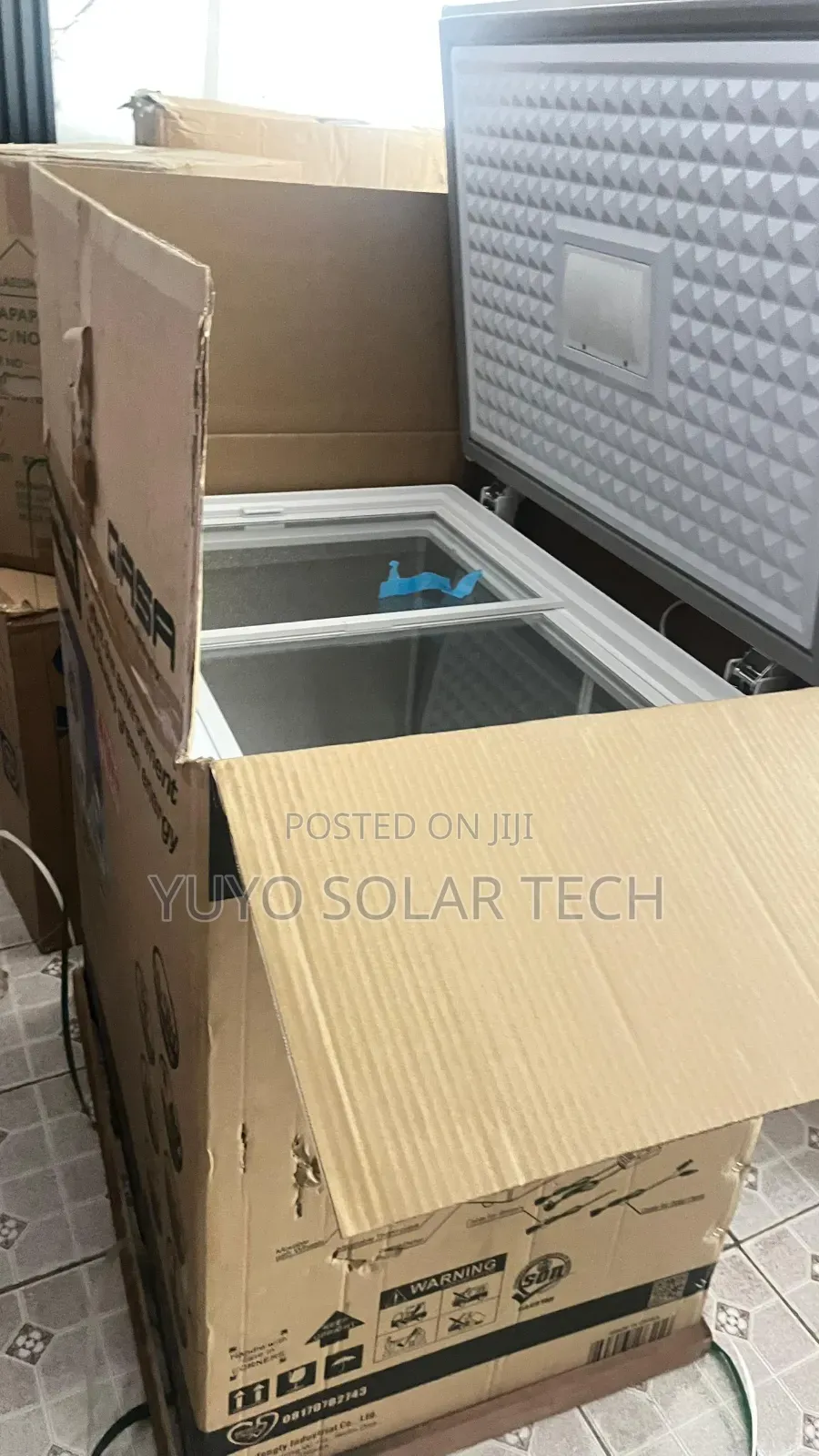 Qasa Solar Ac/Dc Chest Freezer
