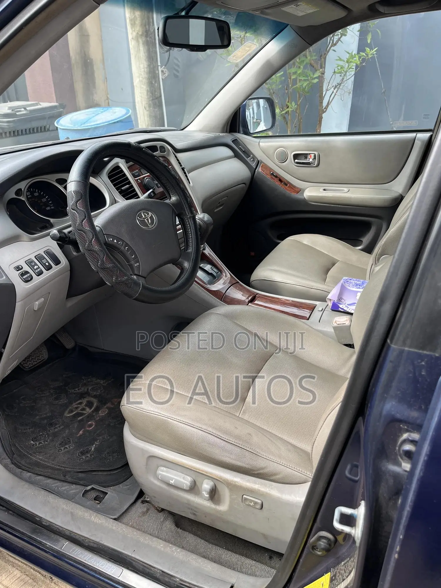 Toyota Highlander Limited V6 2007 Blue