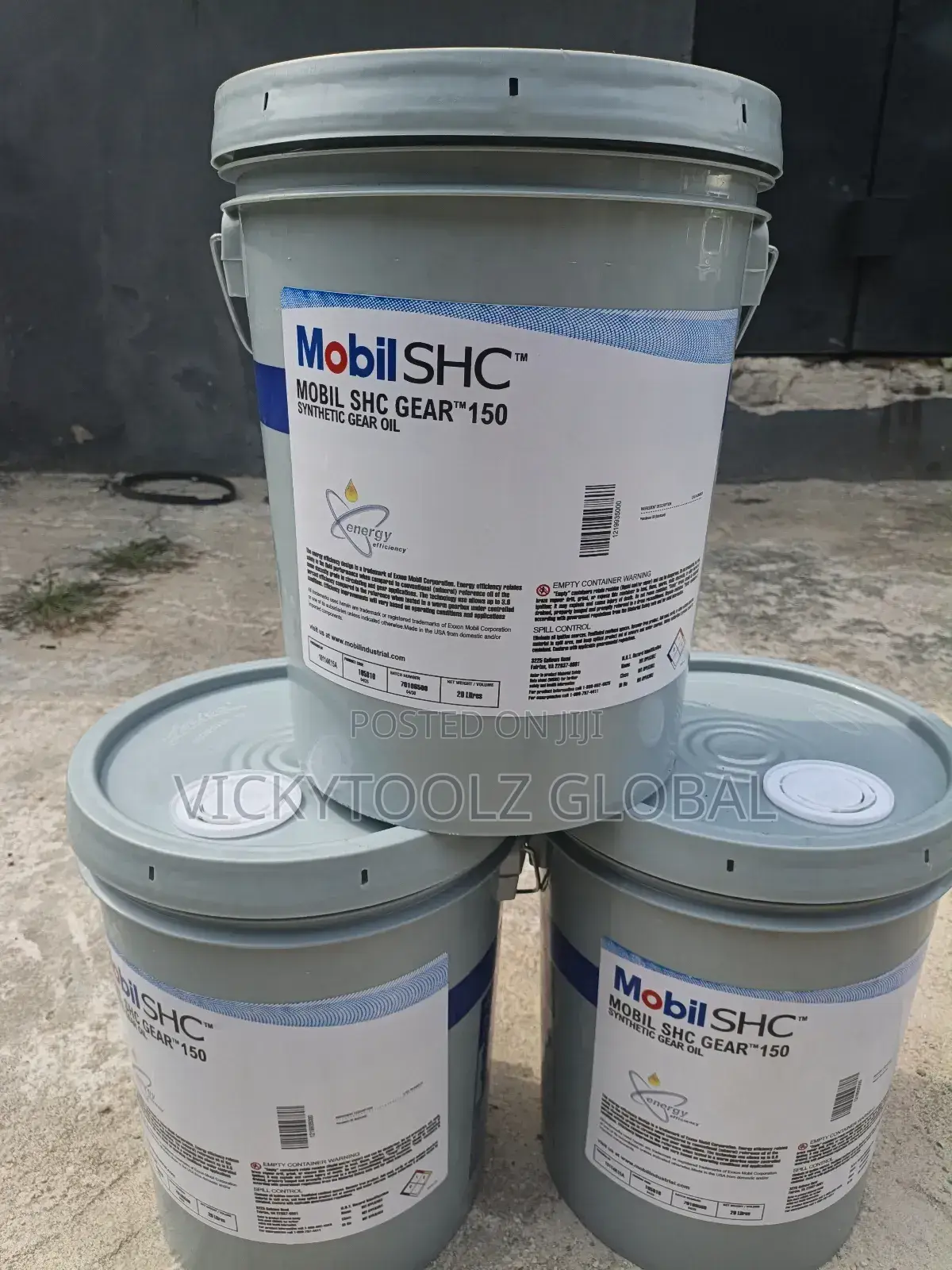 Mobil SHC Gear 150 Synthetic Oil (20litres)