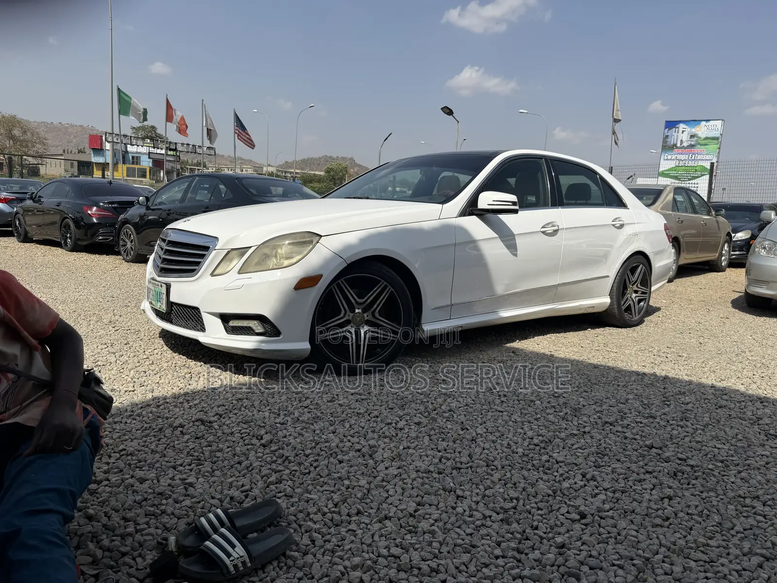 Mercedes-Benz E350 Base 4Matic Sedan AWD (3.5L 6cyl 7A) 2010 White