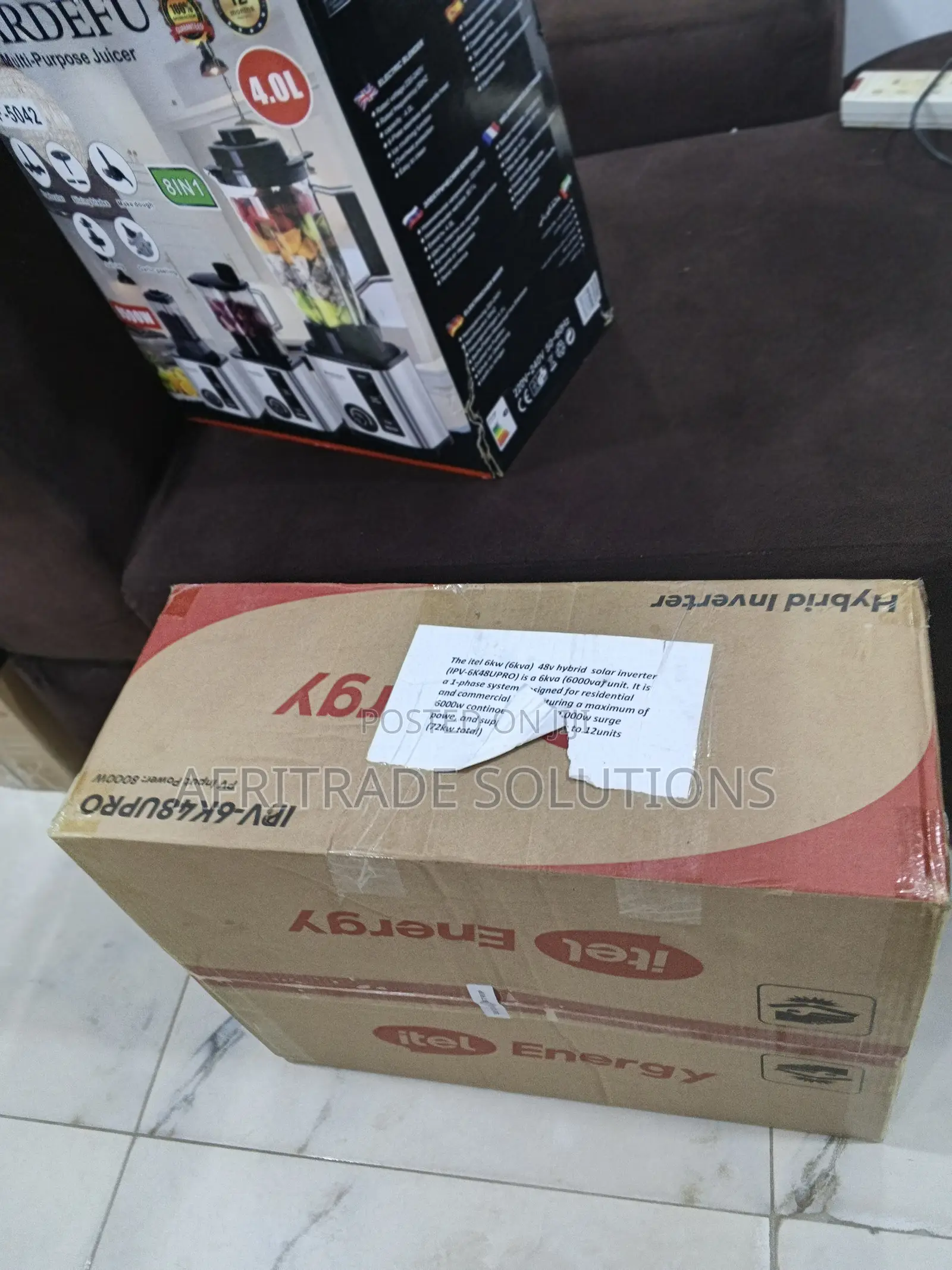 Itel Pv-6k48upro Smart Hybrid Inverter – Solar Power Control