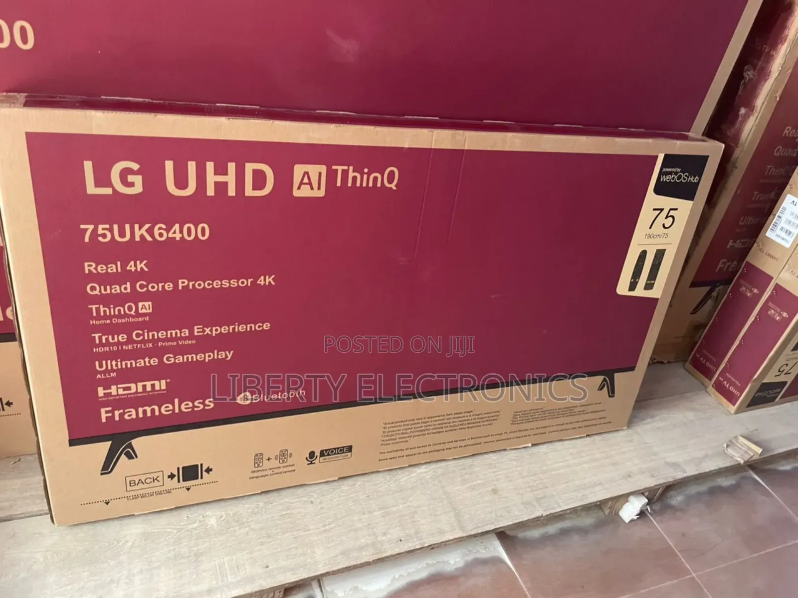 Tv Lg 75 Inches Smart Tv With Mirr