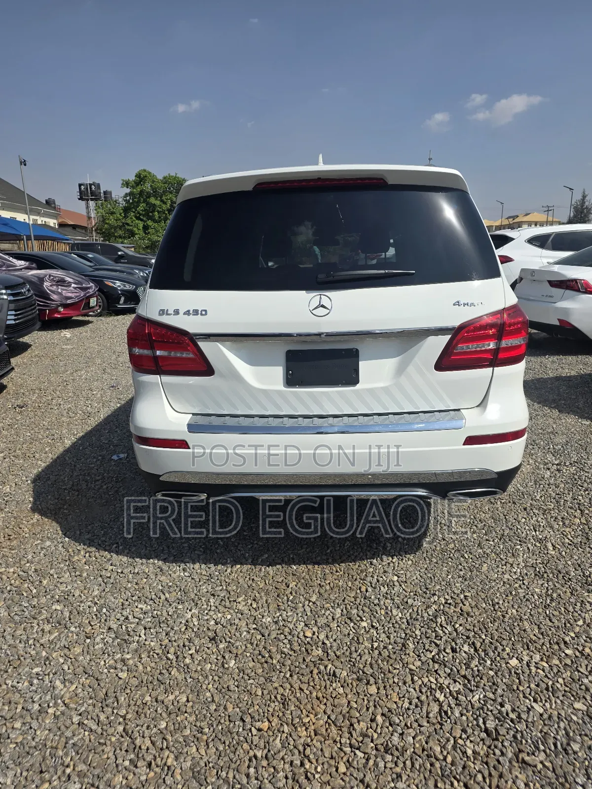 Mercedes-Benz GLS-Class GLS450 4Matic 2017 White