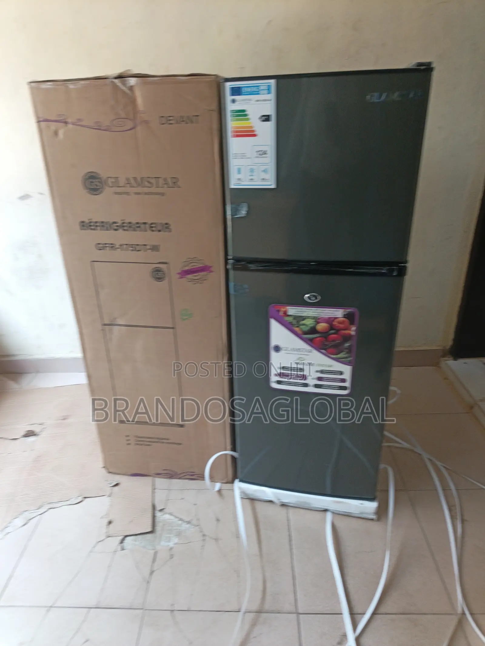 Glamstar Efficient Double Door 142l Refrigerator Gfr175dt-W