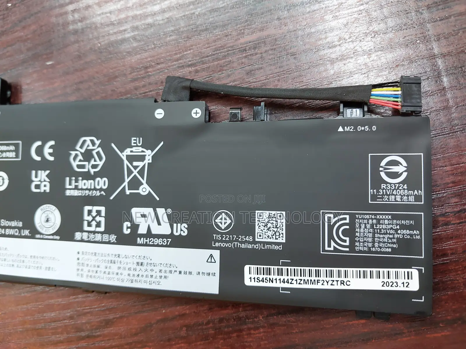 Lenovo L22b3pg4 Laptop Battery