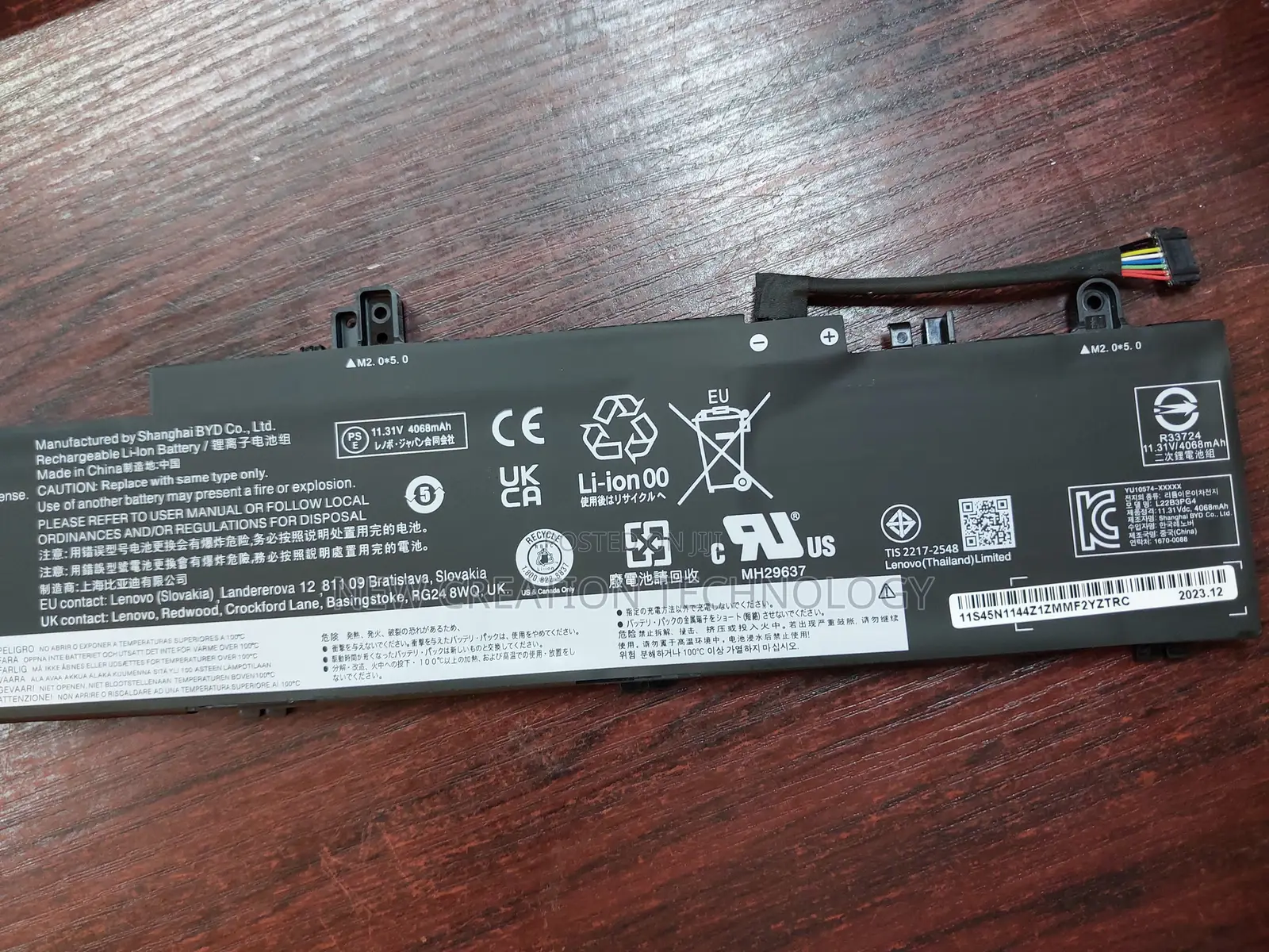 Lenovo L22b3pg4 Laptop Battery