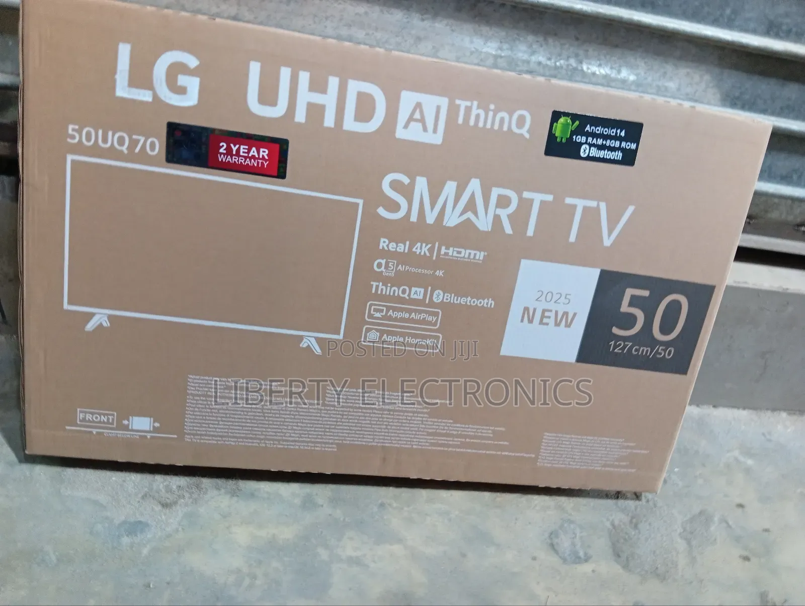 Lg 50 Inches Smart Watching Tv