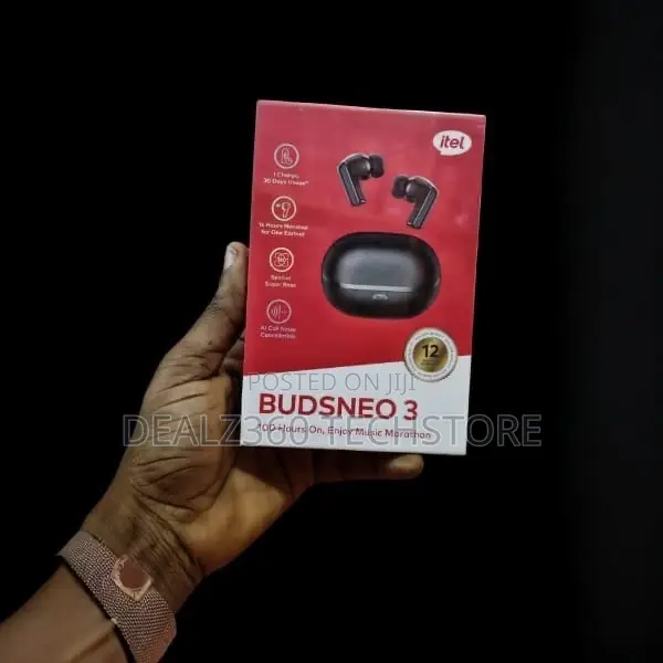Itel Budsneo 3 Wireless Earbuds – Deep Bass & Noise Cancellation.