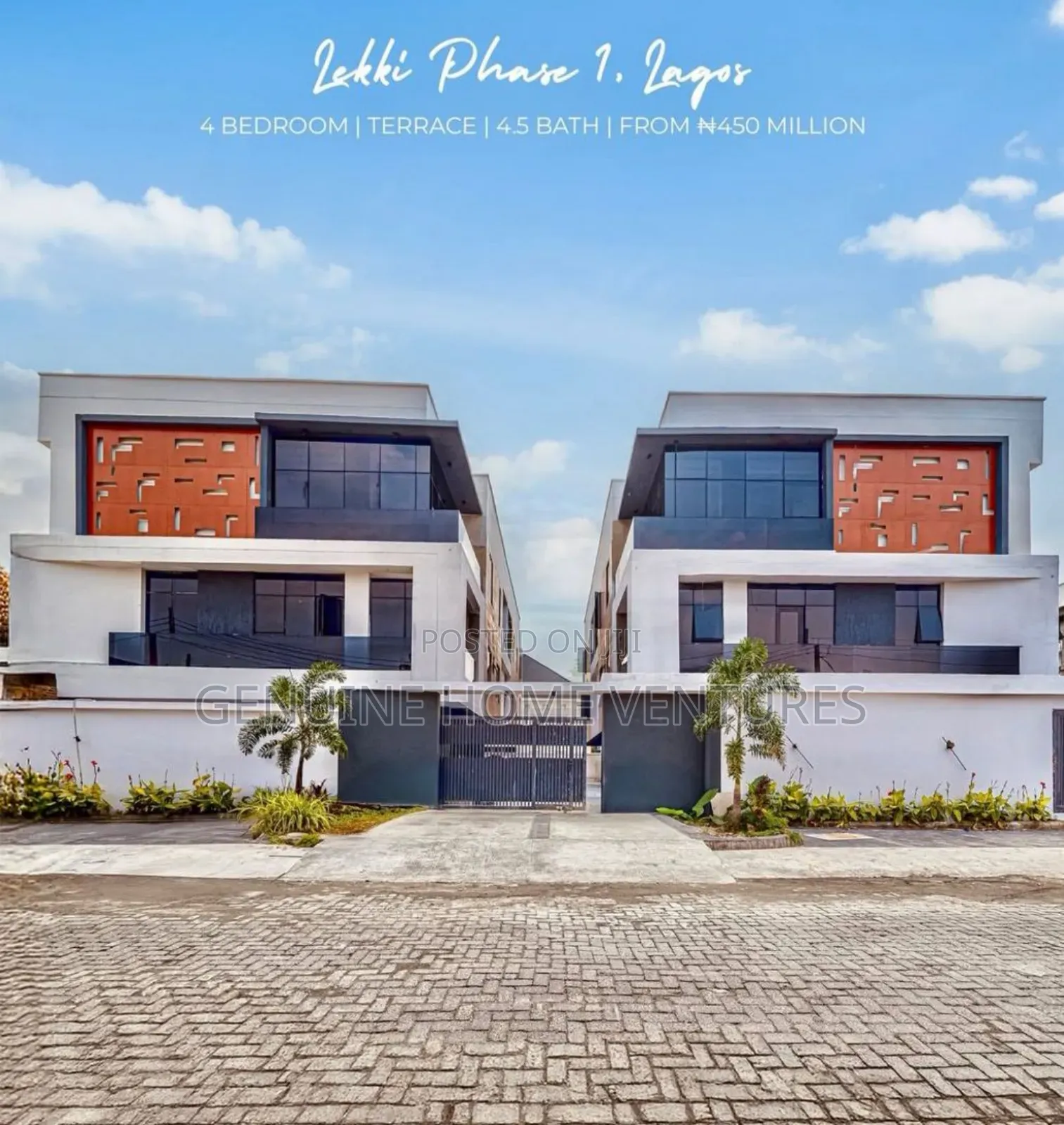 4bdrm Duplex in Lekki Phase One for sale