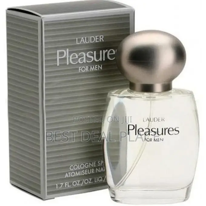 Estee Lauder Pleasures for Men Cologne Spray 50ml Long-Lasting From Uk