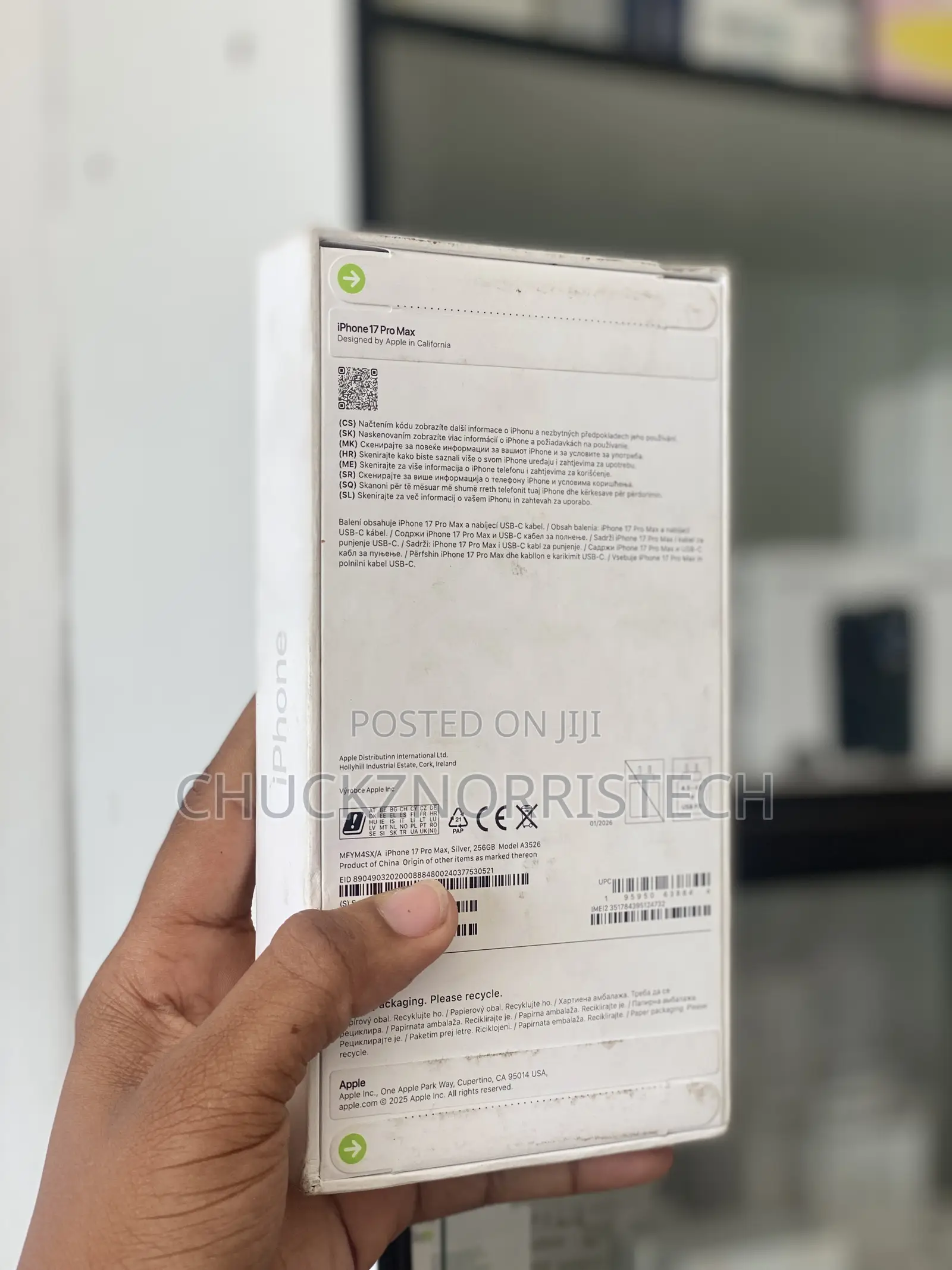 New Apple iPhone 17 Pro Max 256 GB Silver