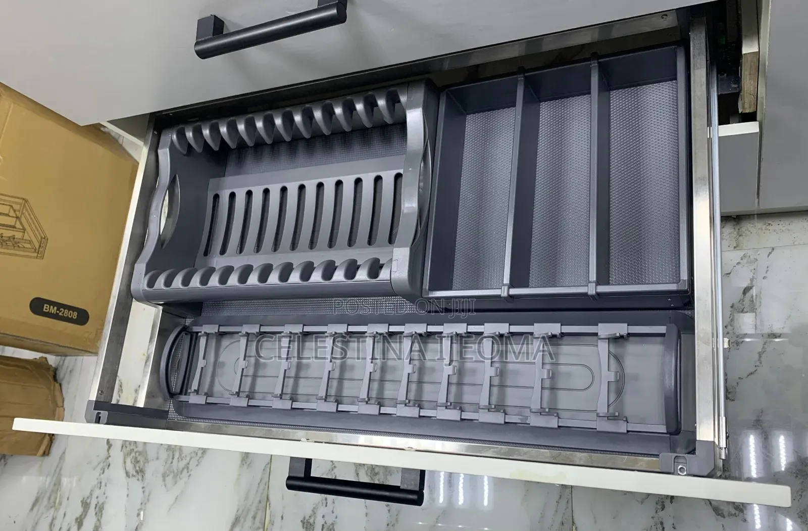 Drawer Plates Rack 80cm