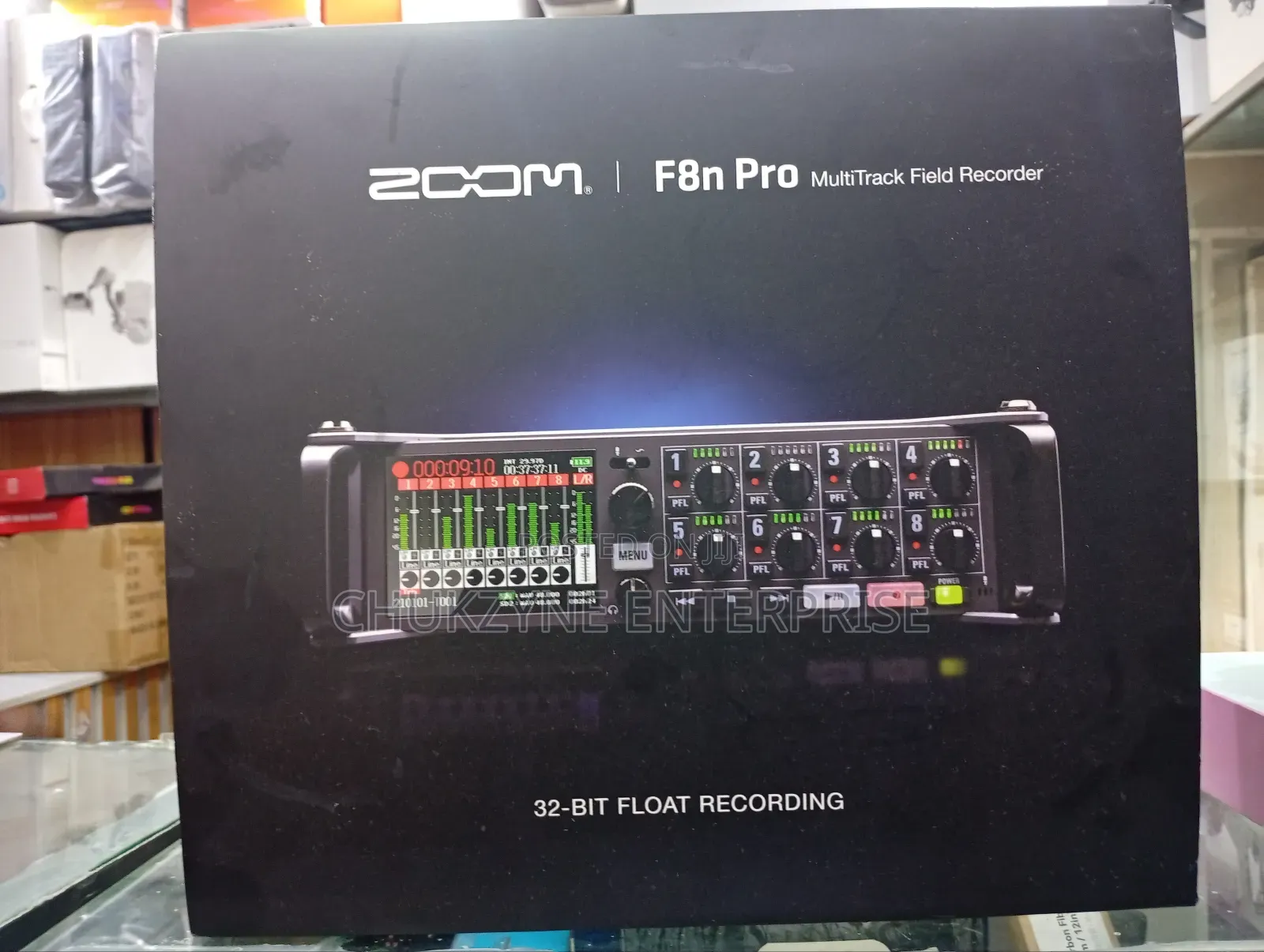 Zoom F8n Pro Multi Track Field Recorder