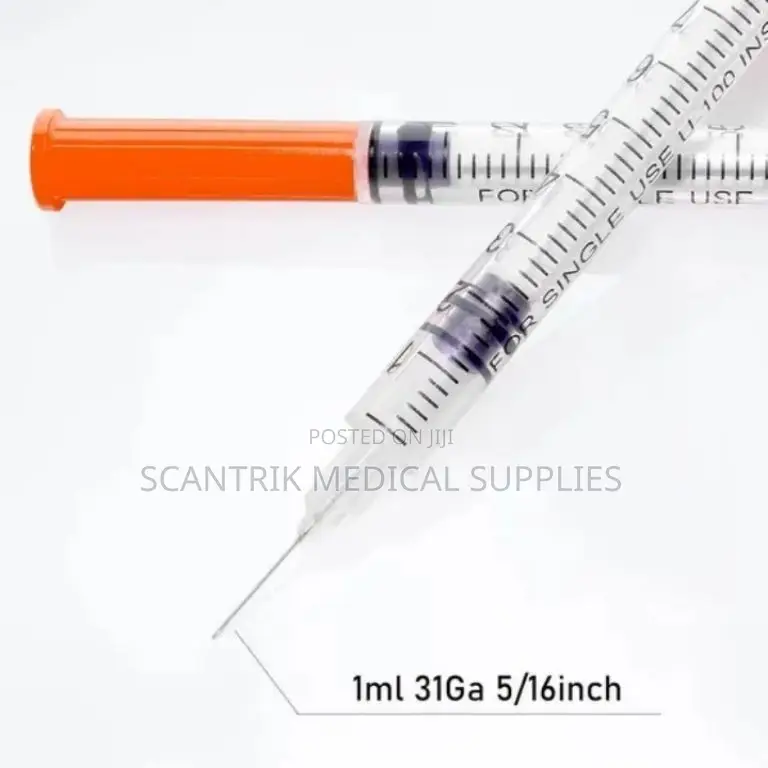 Comfortable Grip Insulin Syringe for Easy Handling
