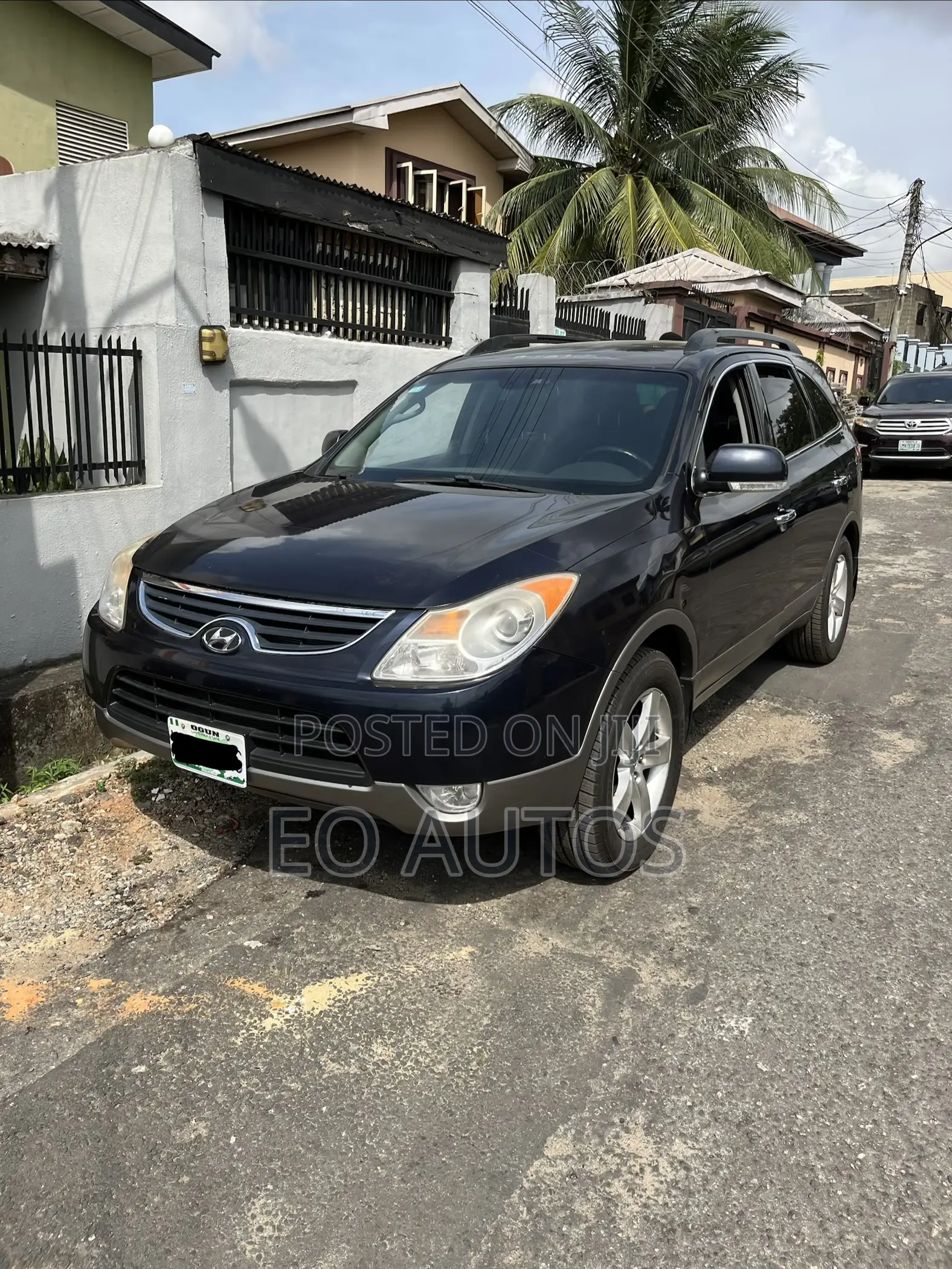 Hyundai Veracruz Limited 2012 Blue