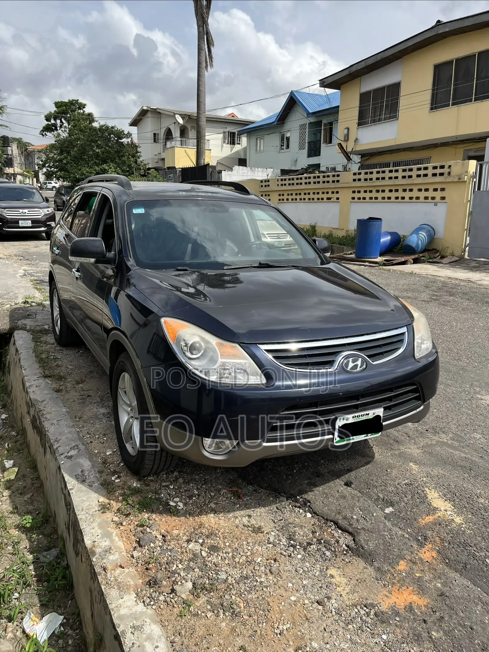 Hyundai Veracruz Limited 2012 Blue