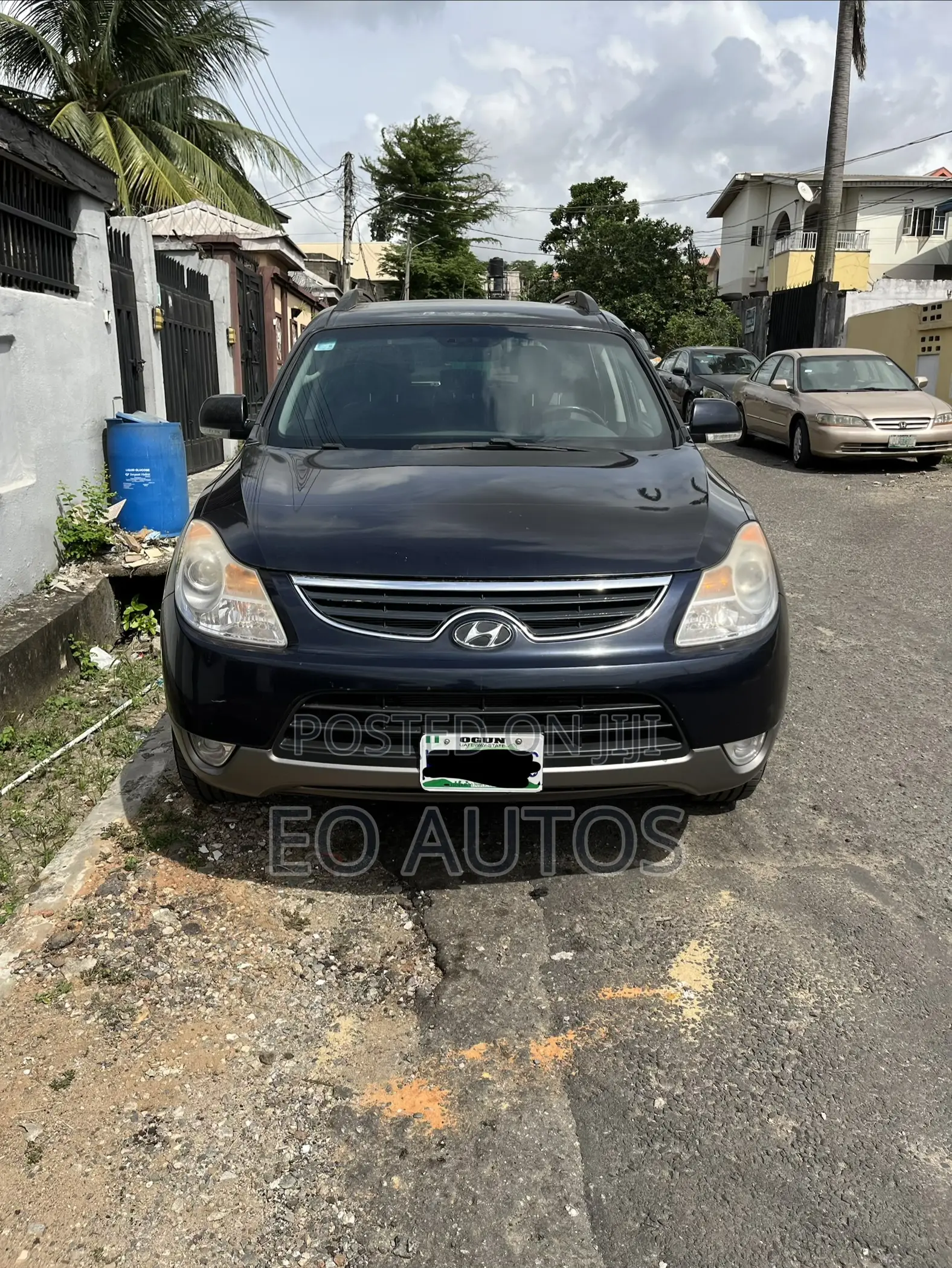 Hyundai Veracruz Limited 2012 Blue