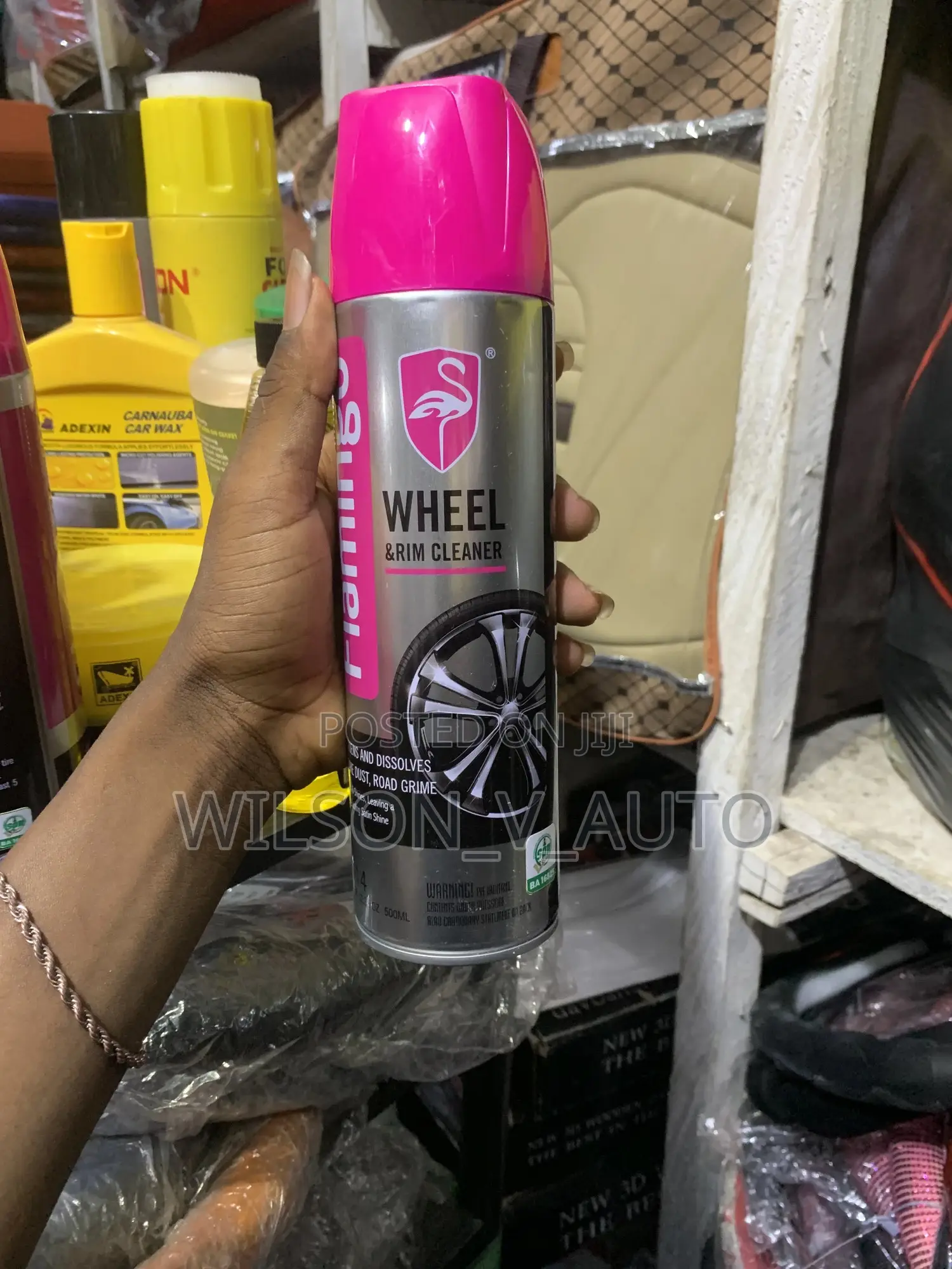 Car Care Kit – Dashboard Polish, Tire Shine Wheel Cleaner