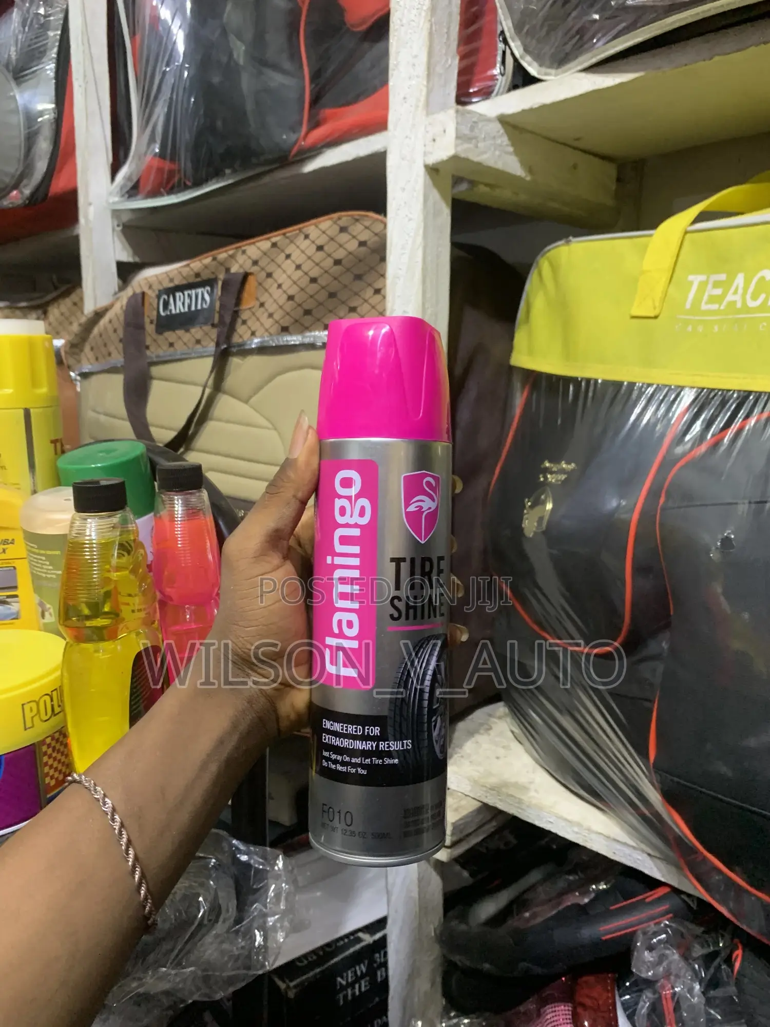 Car Care Kit – Dashboard Polish, Tire Shine Wheel Cleaner