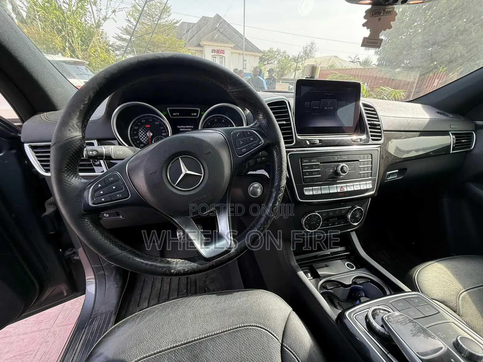 Mercedes-Benz GLE-Class AMG GLE 43 4MATIC 2017 Gray