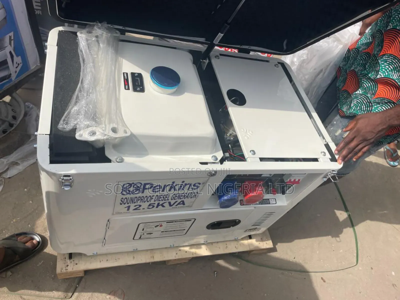 Perkins Soundproof Diesel Generator 3 Phase 12.5kva