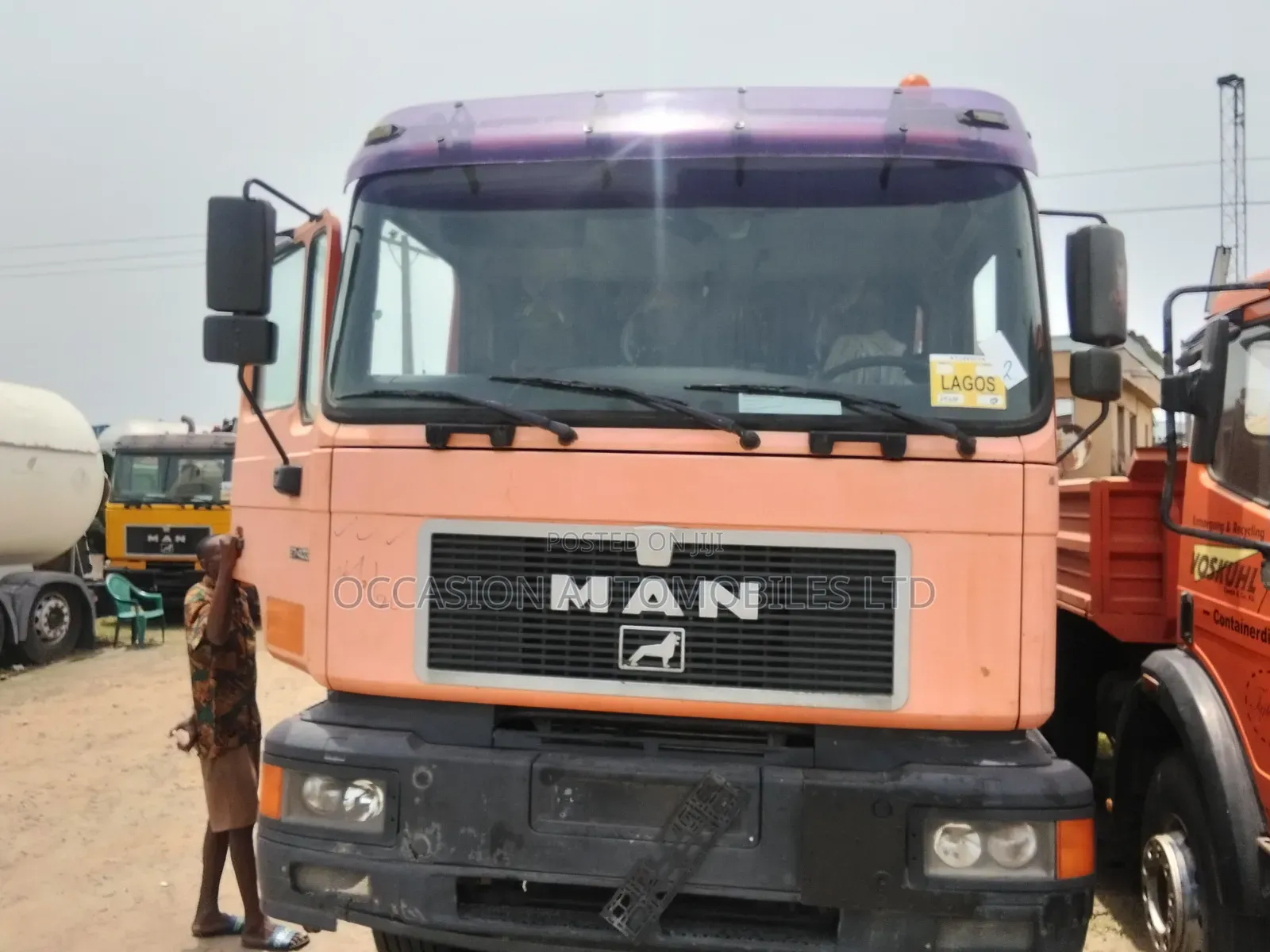 Man Diesel Dump Truck