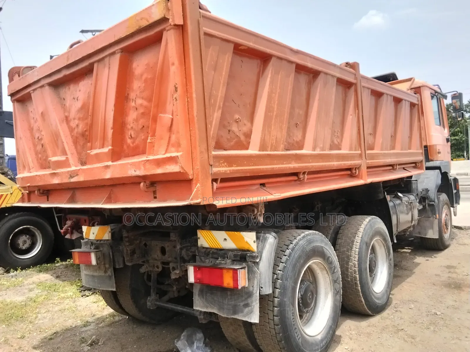 Man Diesel Dump Truck
