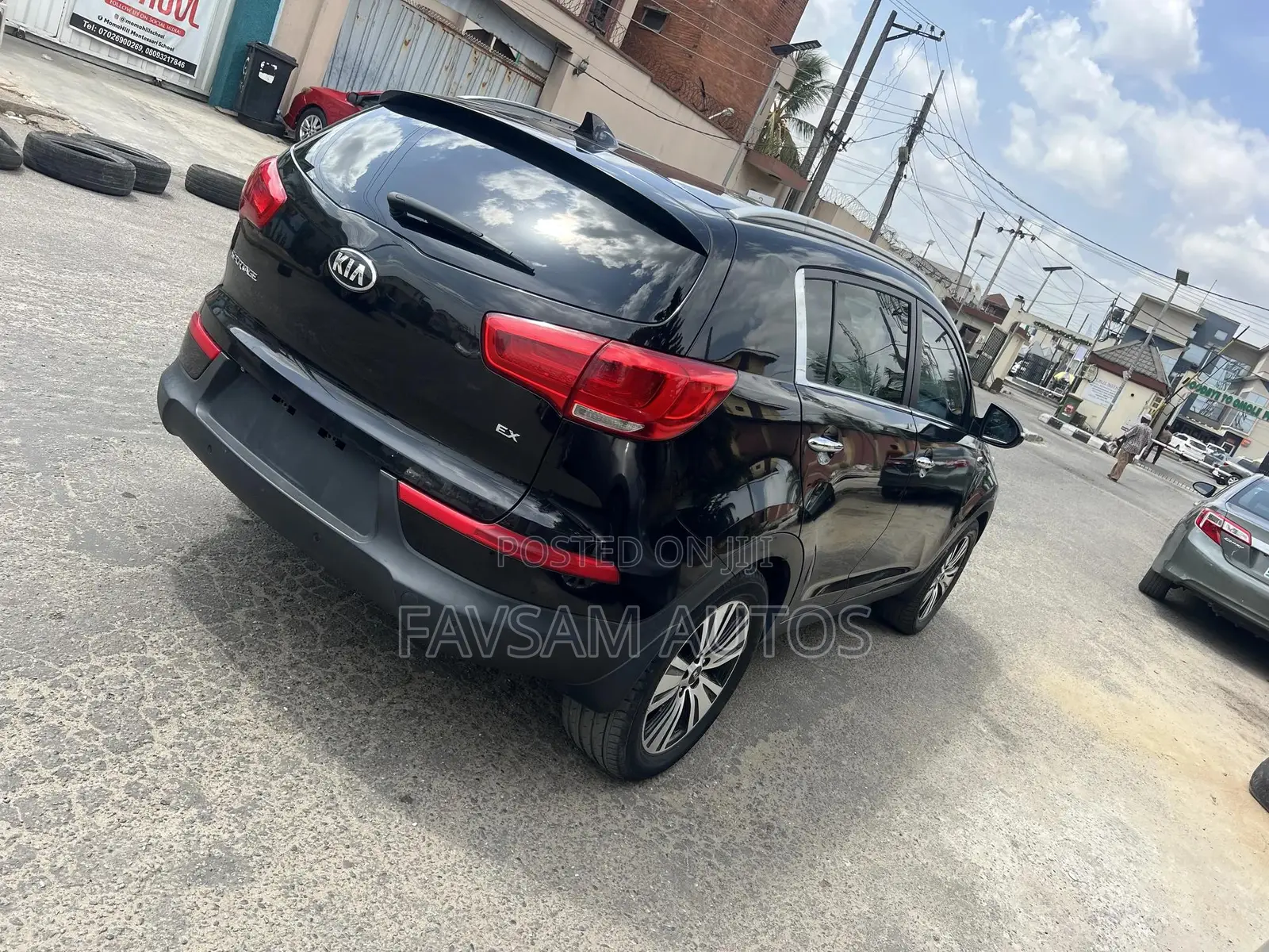 Kia Sportage EX 4dr SUV AWD (2.4L 4cyl 6A) 2015 Black