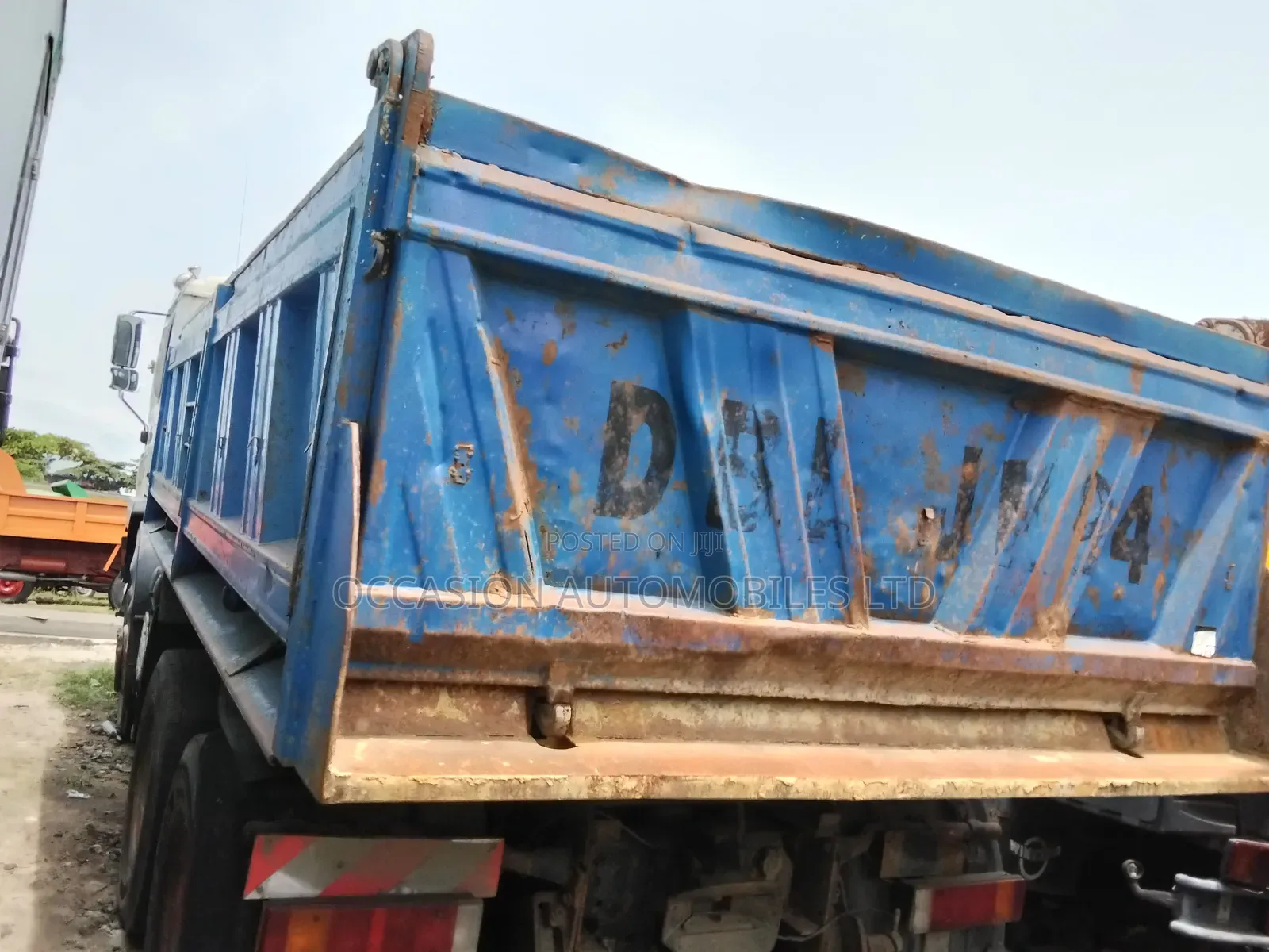 Man Diesel Dump Truck