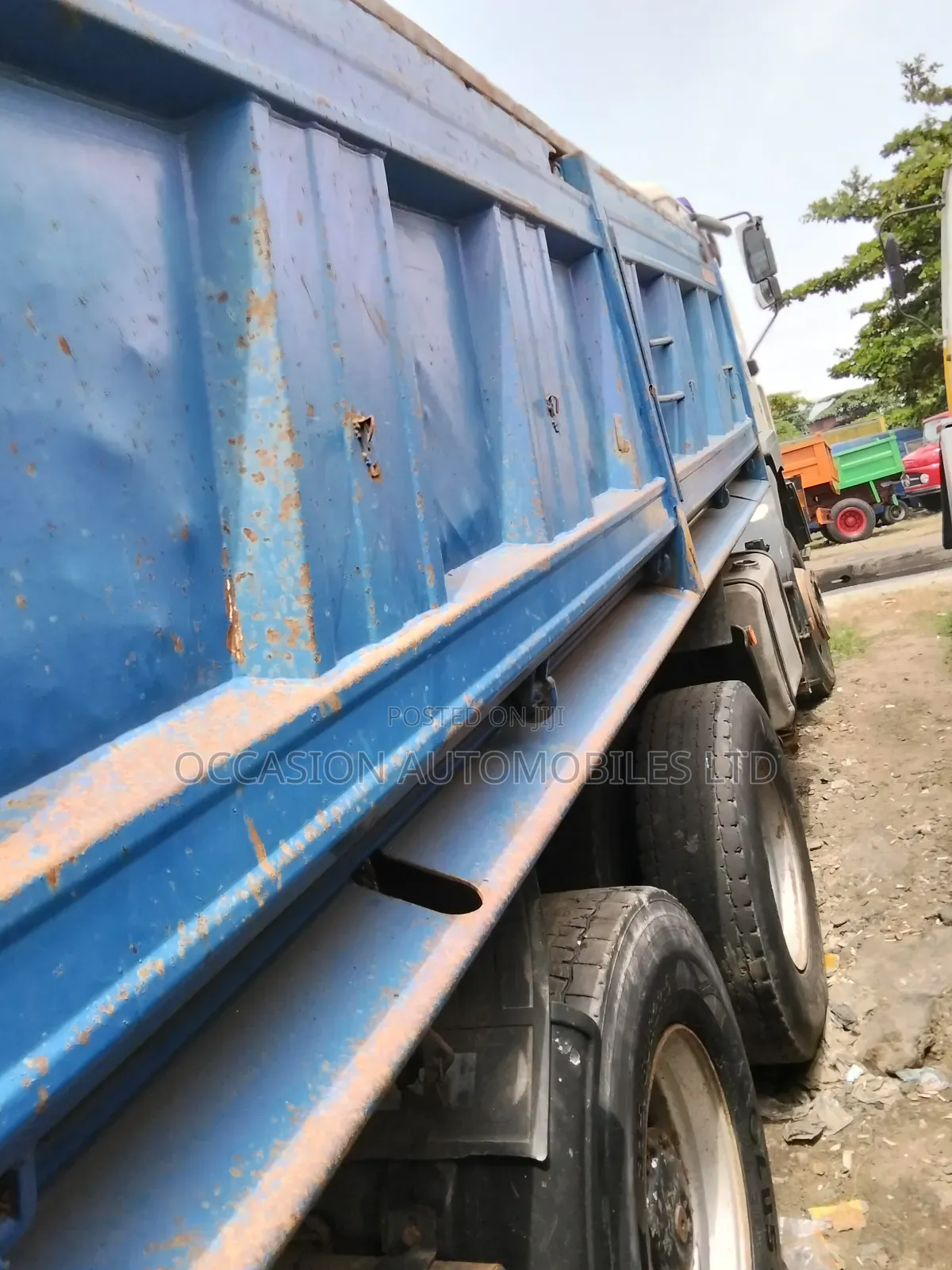 Man Diesel Dump Truck