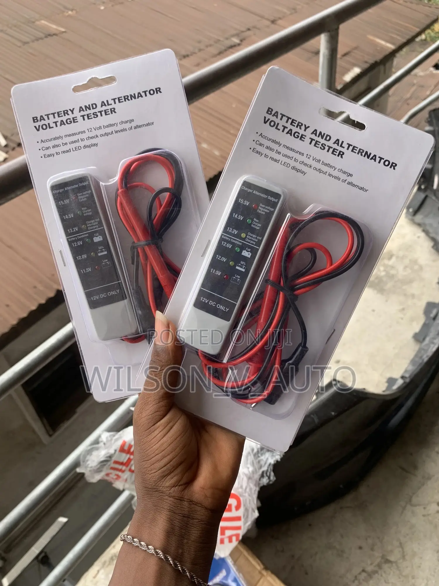 Battery Alternator Voltage Tester