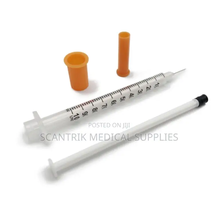 Insulin Syringe With Leak-Proof Design