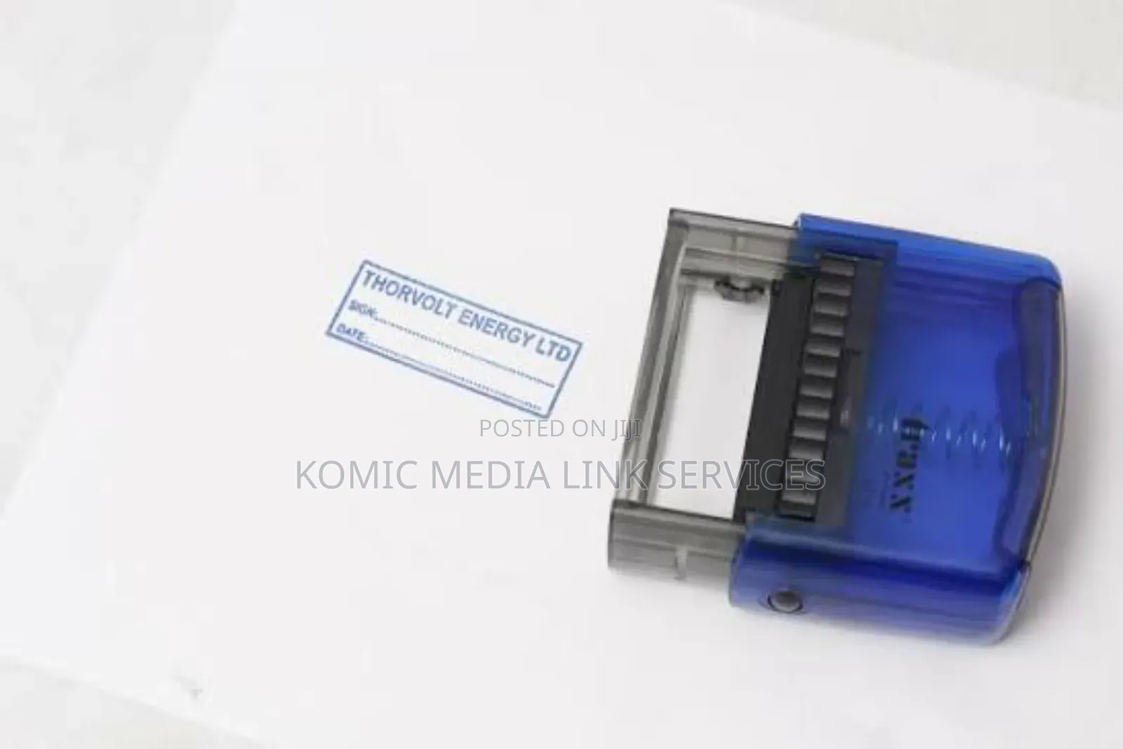 Customised Company Rubber Stamp