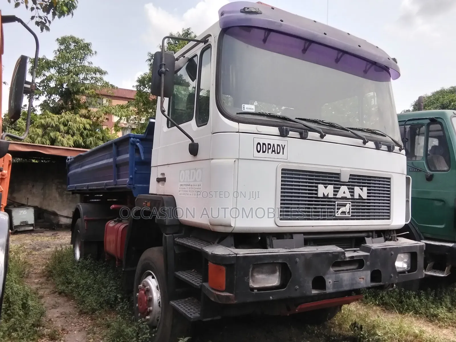 Man Diesel Dump Truck