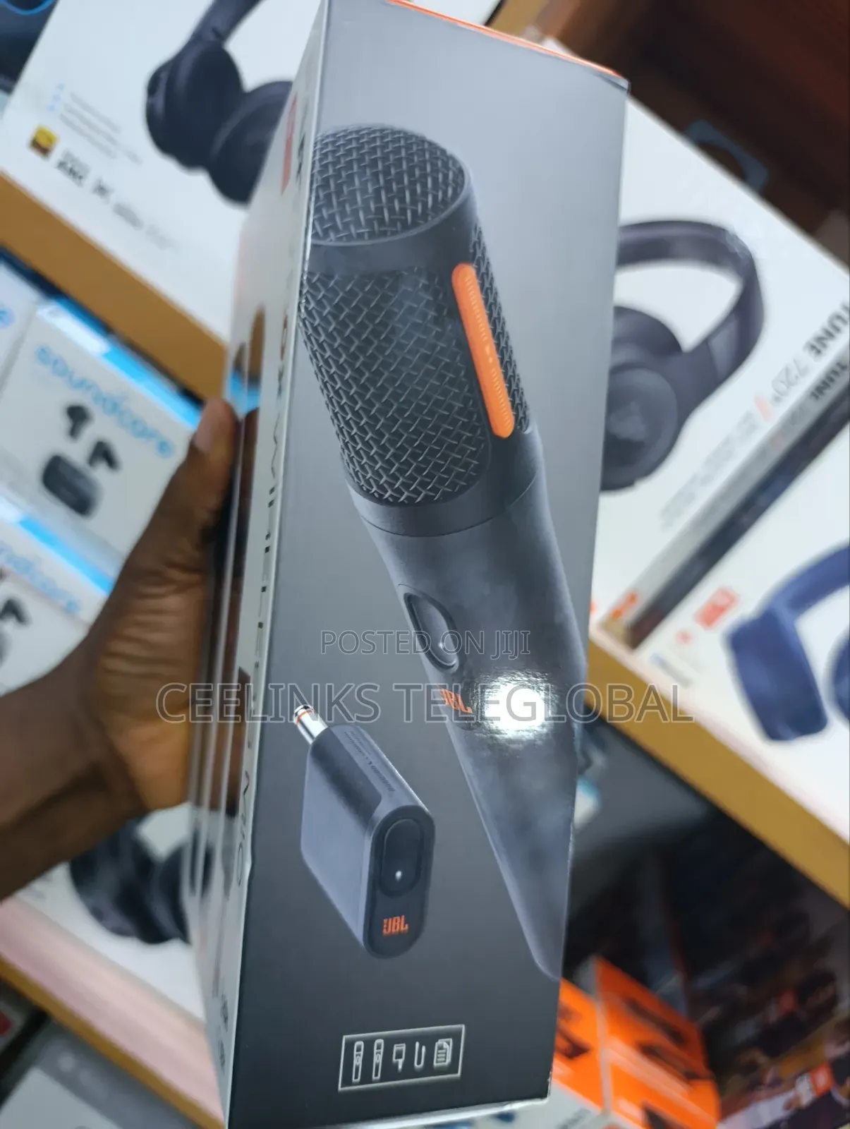 Jbl Digital Wireless Microphone For Partybox Speakers