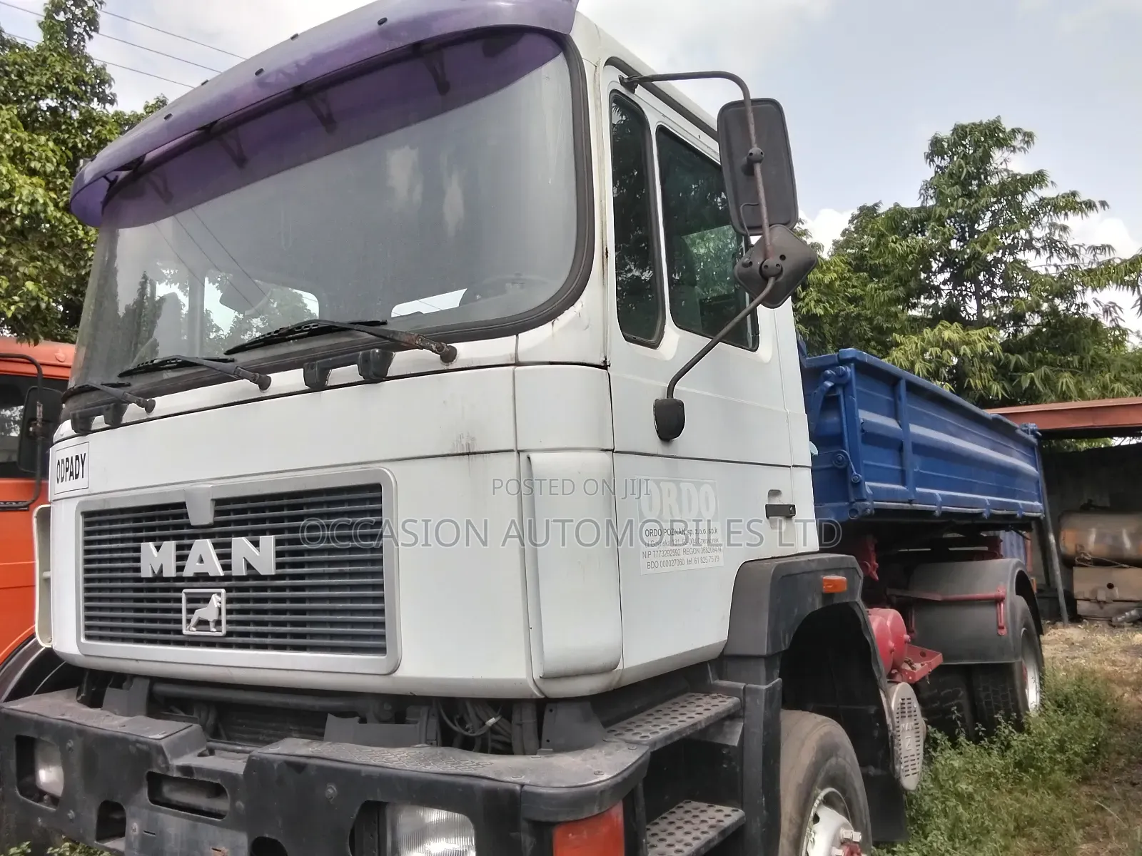 Man Diesel Dump Truck