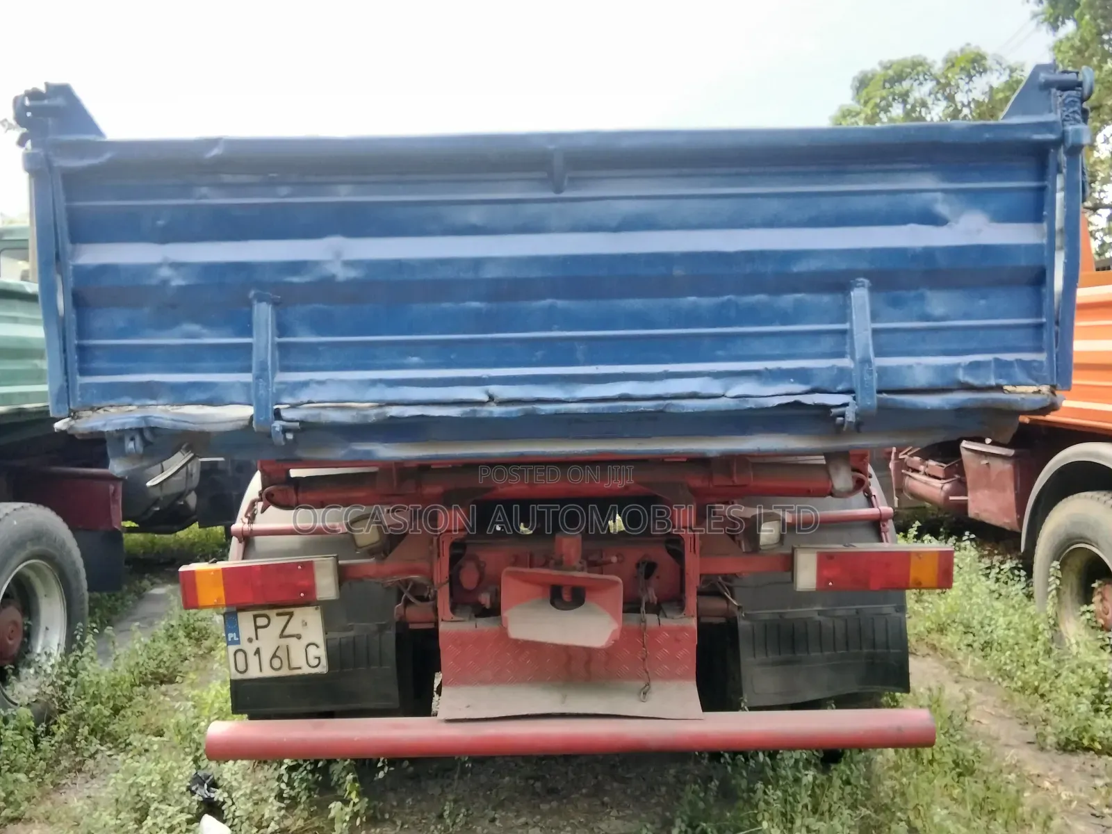 Man Diesel Dump Truck