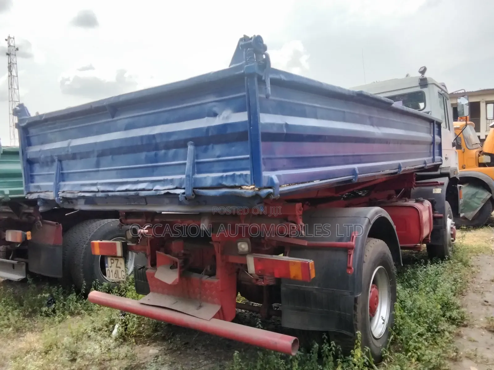 Man Diesel Dump Truck