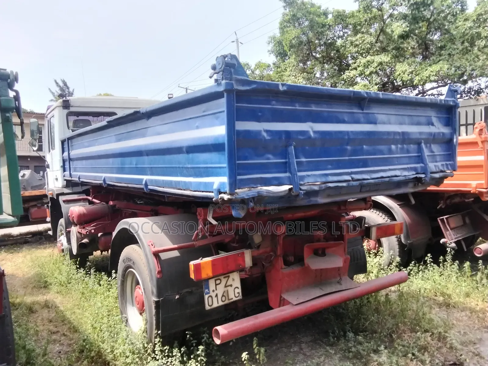 Man Diesel Dump Truck