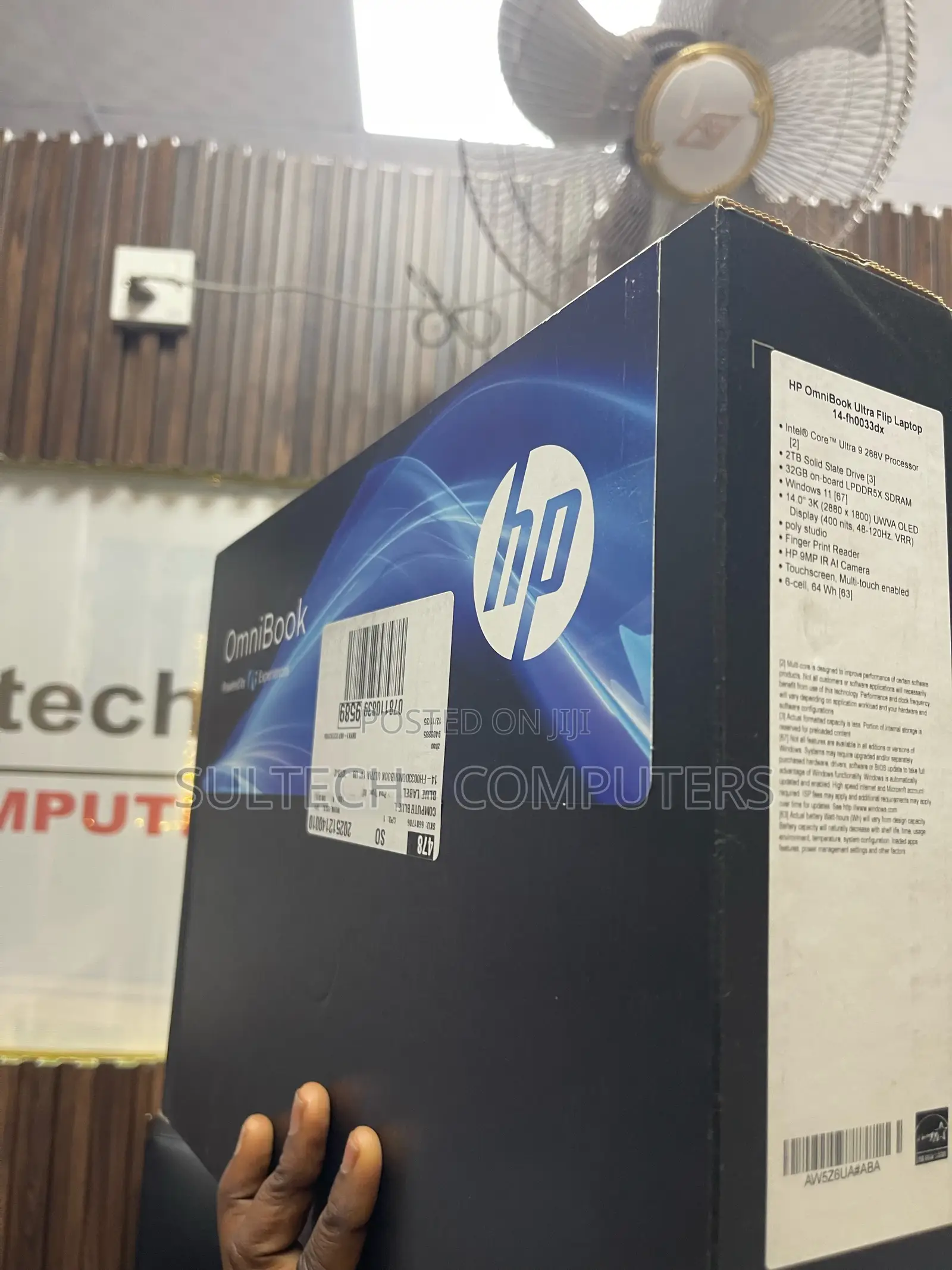 New Laptop HP OmniBook Ultra Flip 14" 32GB Intel Core Ultra 9 SSD 2T