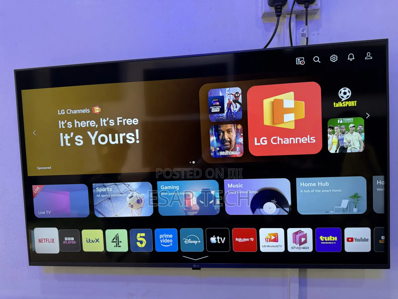 Lg Smart Tv 43” 2024 Model