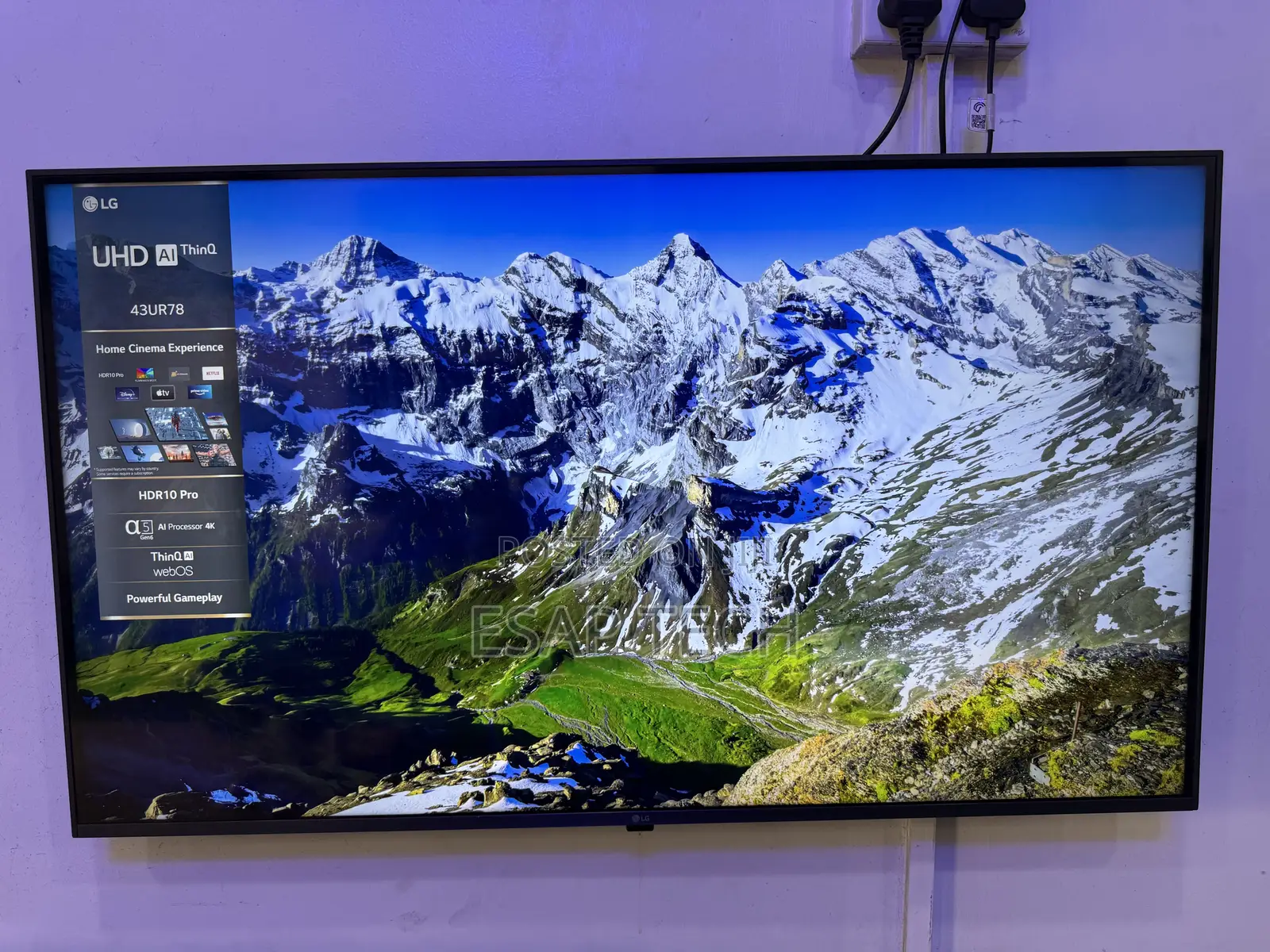 Lg Smart Tv 43” 2024 Model