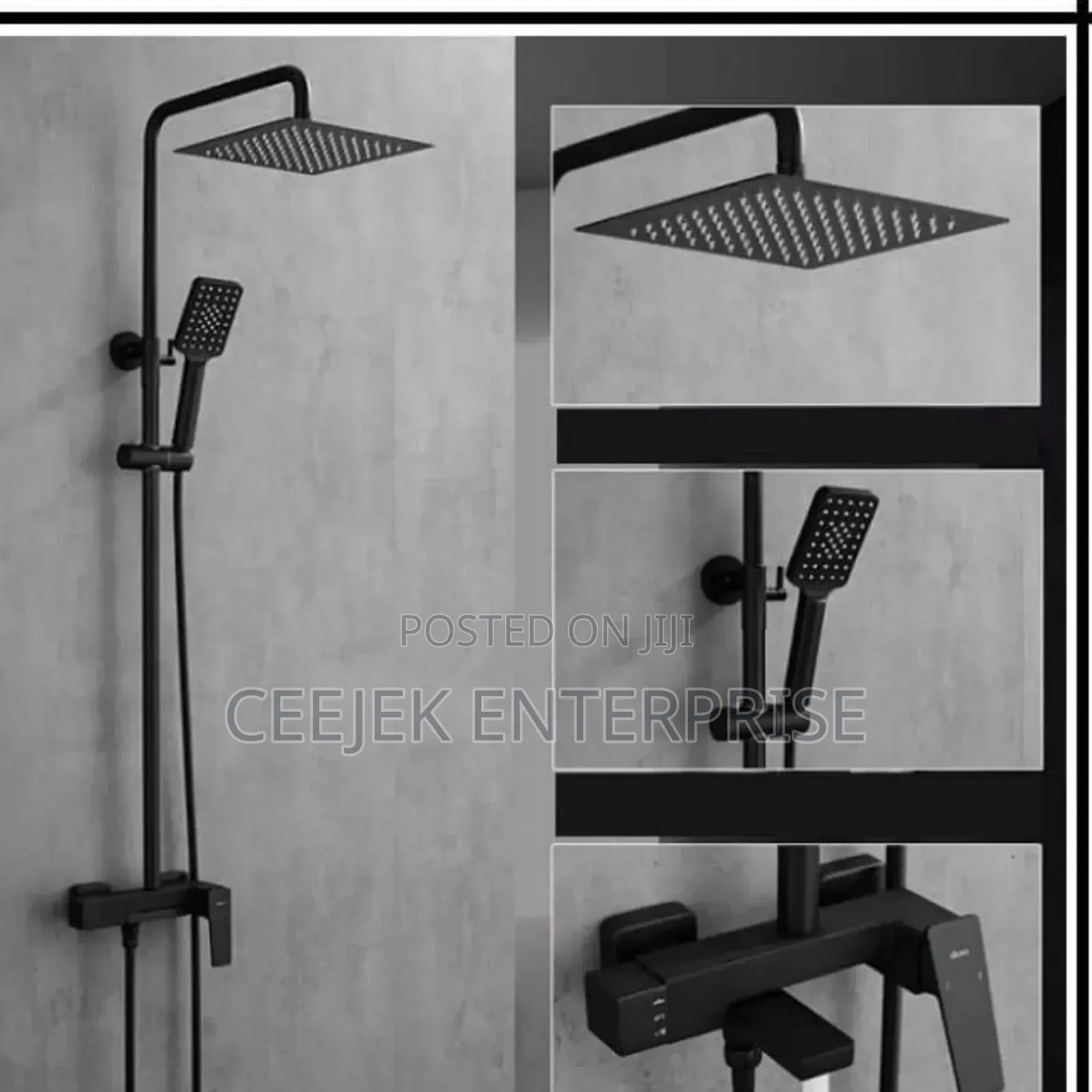 High Quality Black Shower Mixer
