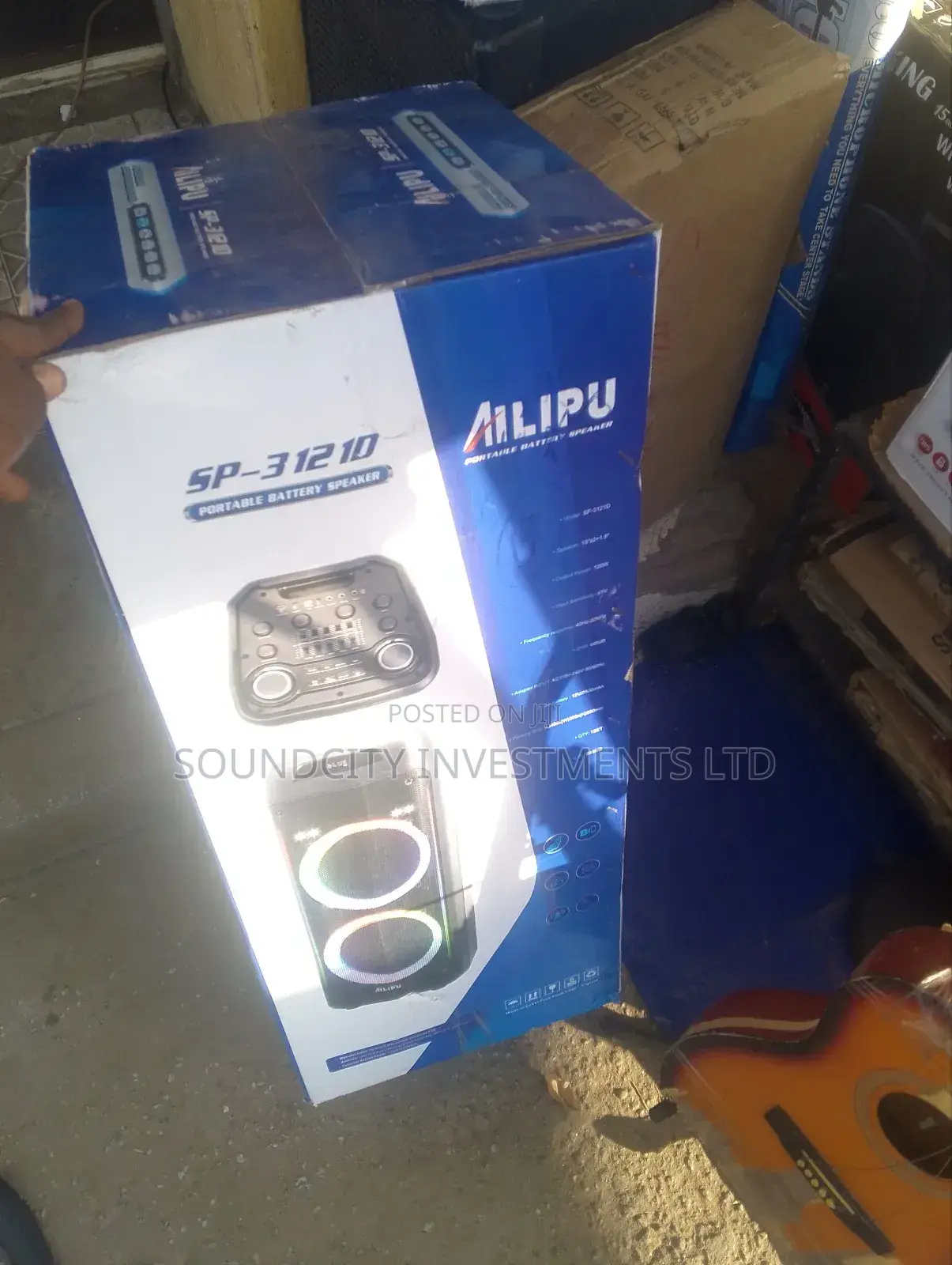 Ailipu Rechargeable Double 12" Party Speaker.