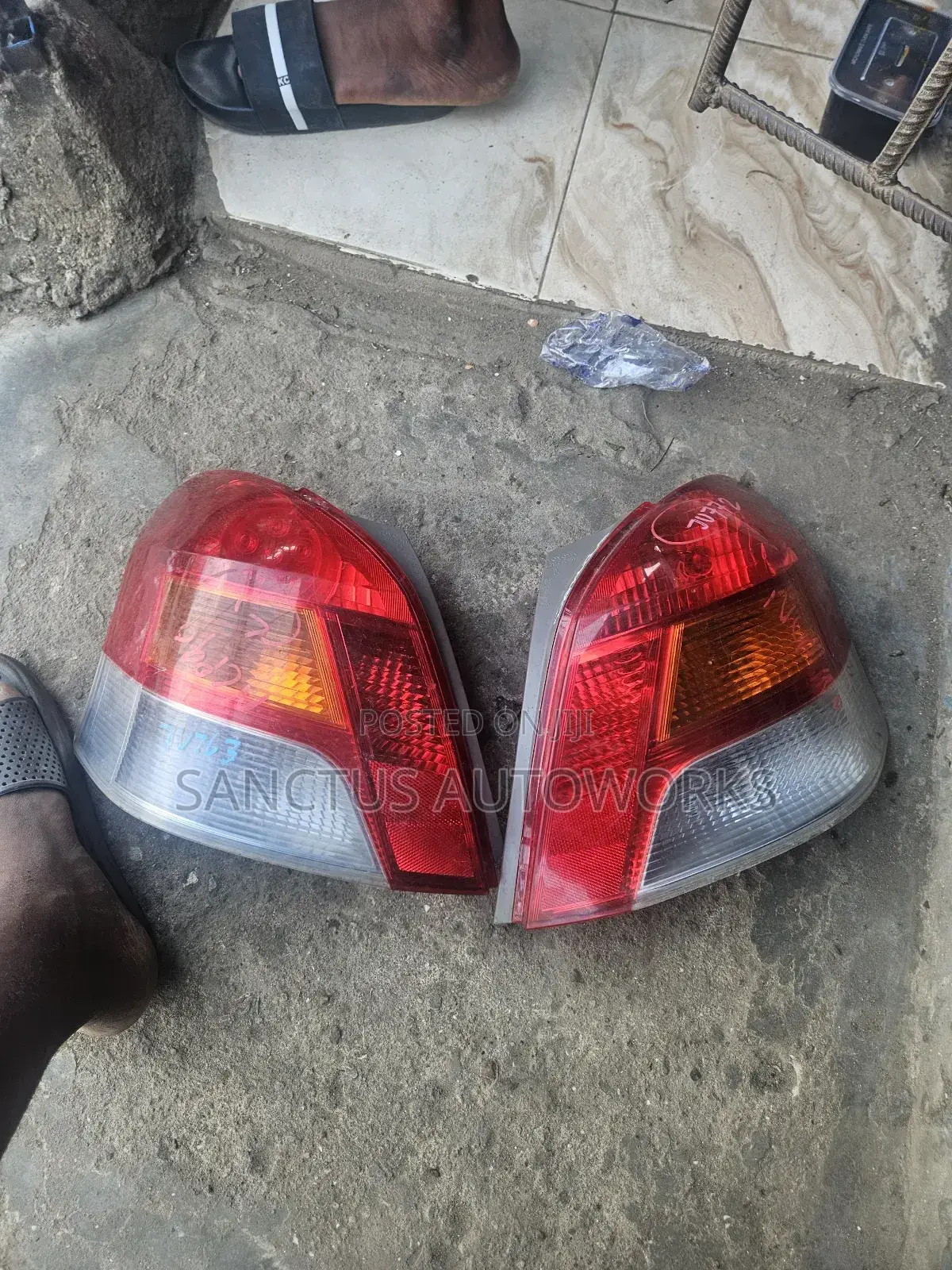 Backlight Toyota Yaris 2010