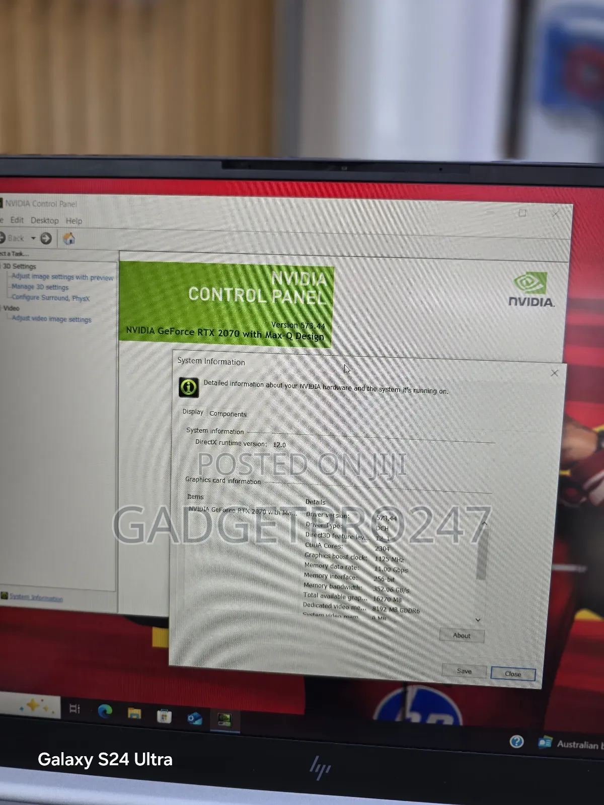 Laptop HP ZBook Create G7 16GB Intel Core i7 SSD 512GB