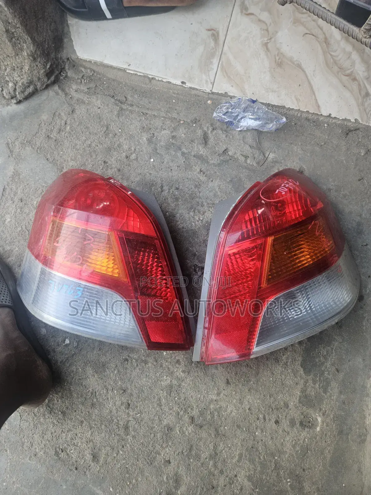 Backlight Toyota Yaris 2010