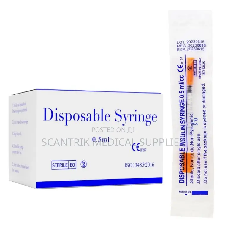 Insulin Syringe for High-Accuracy Dosing